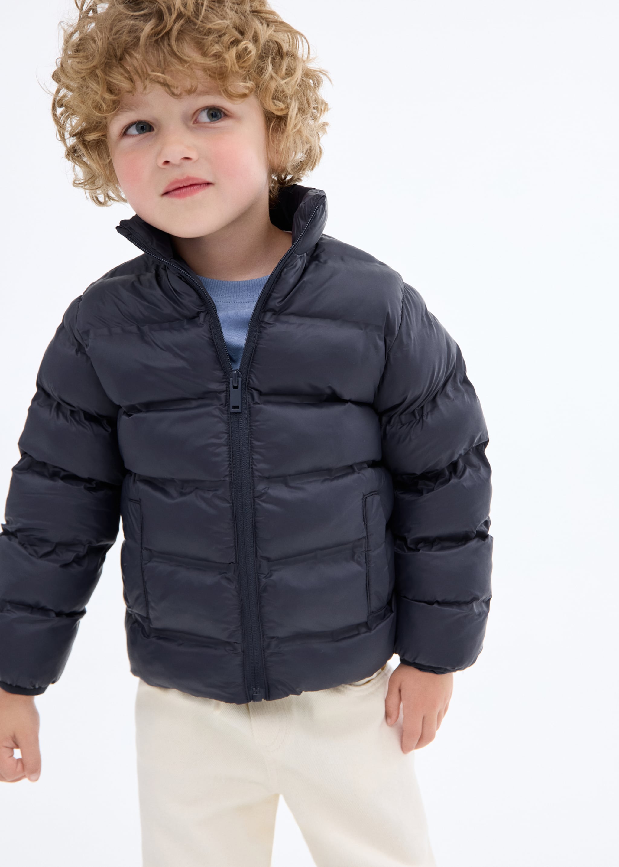 Waterproof quilted coat - Medium plane