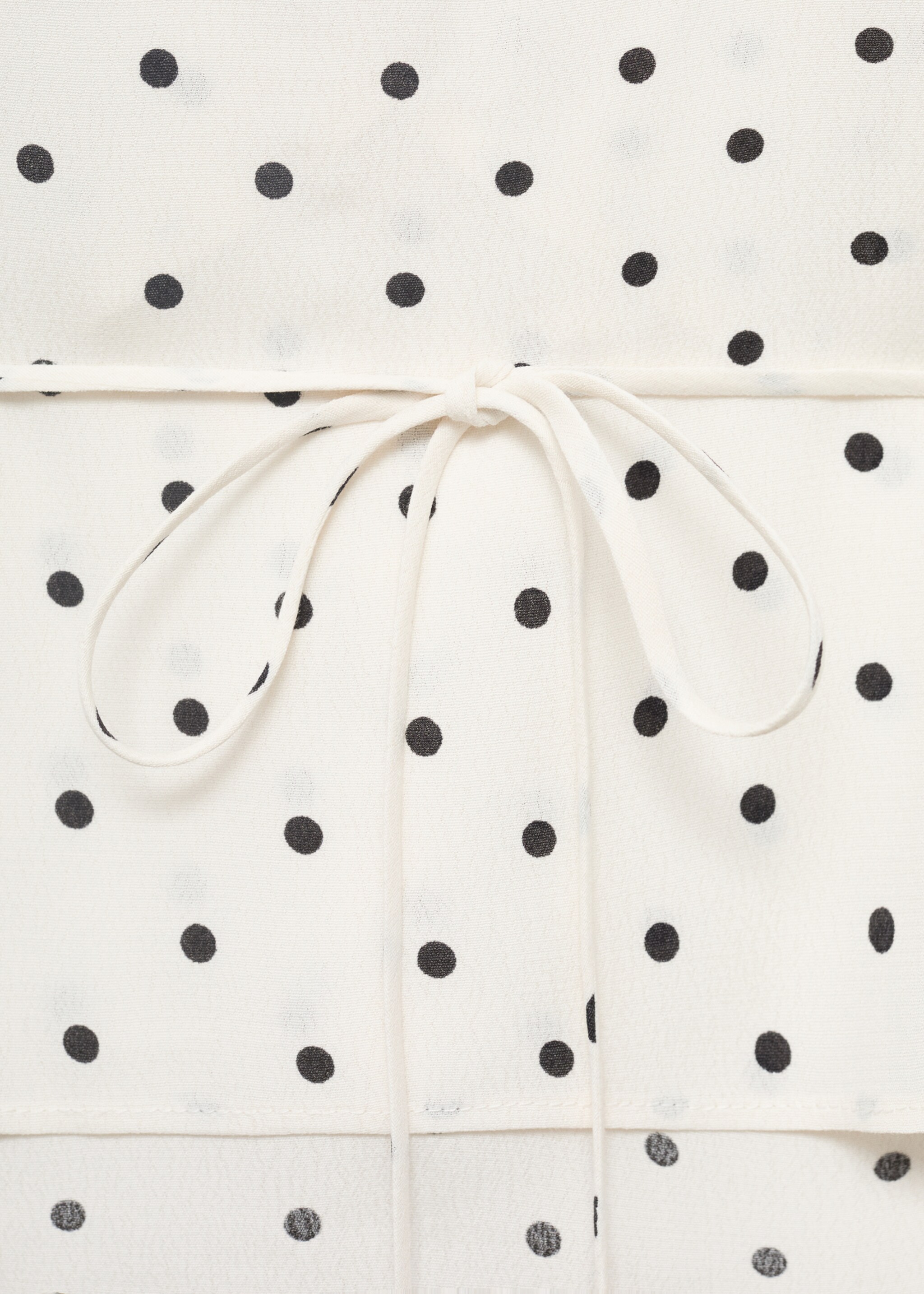 Blouse pois volant - Détail de l'article 0
