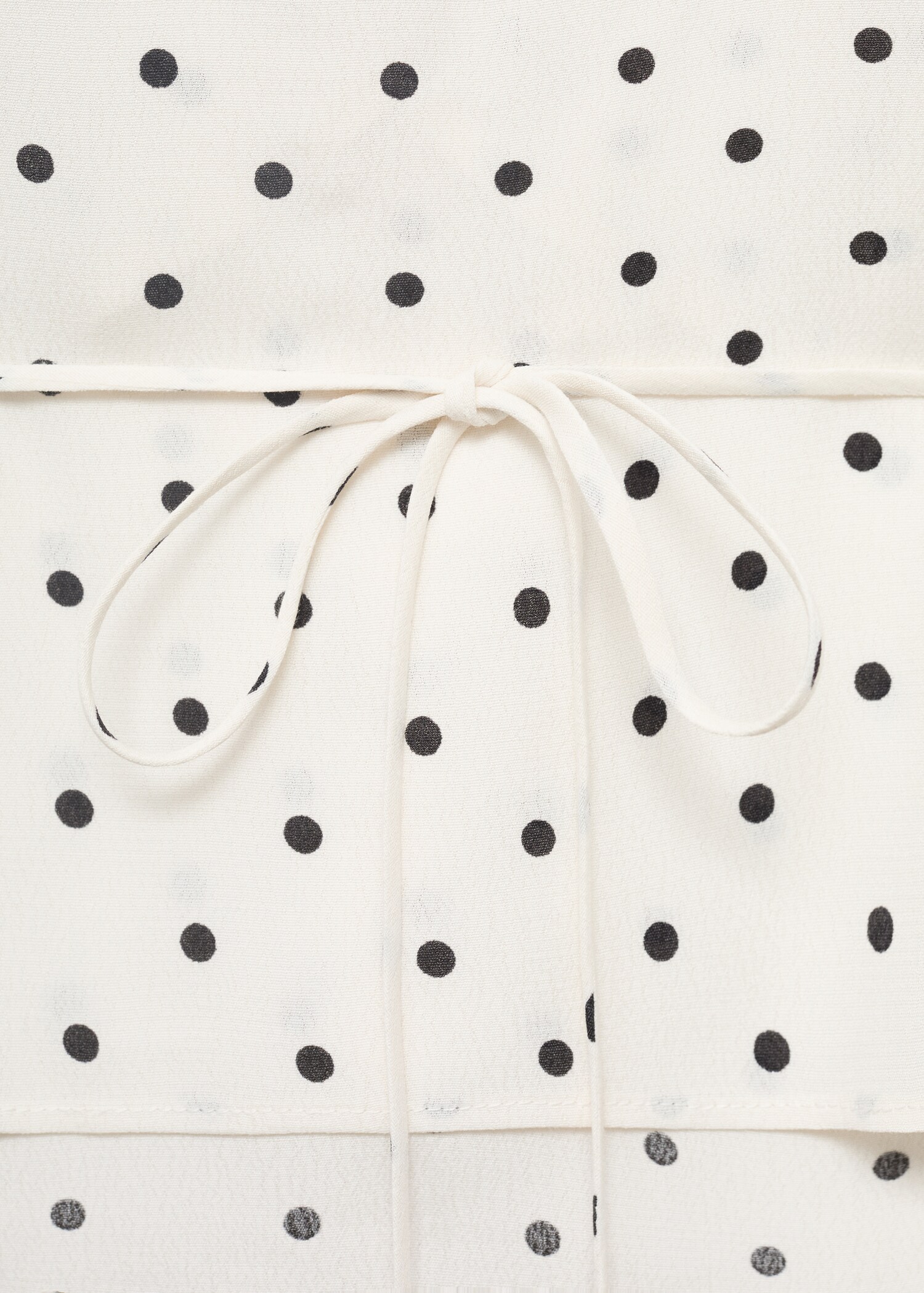 Blouse pois volant - Détail de l'article 0