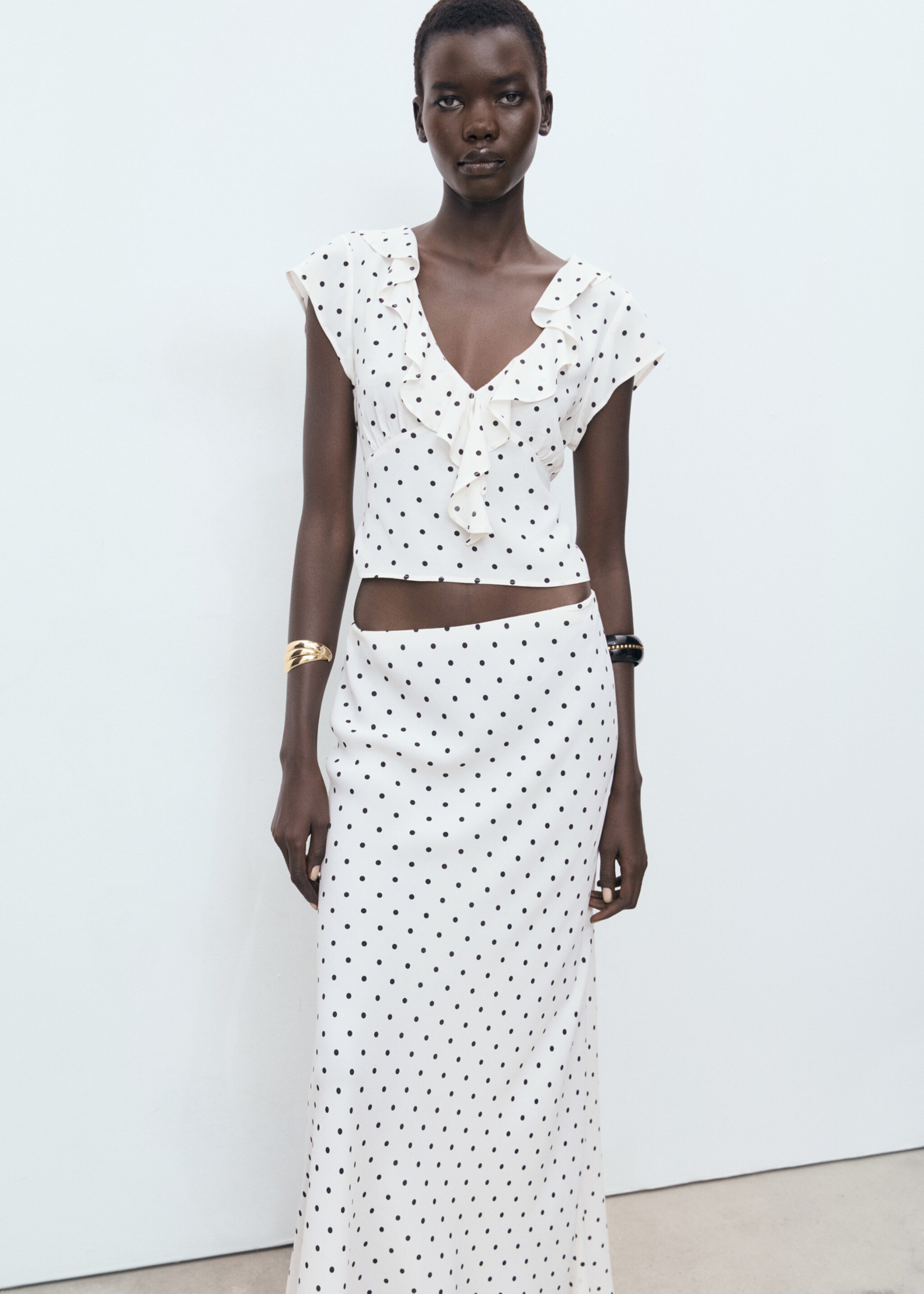 Blouse pois volant - Détail de l'article 4