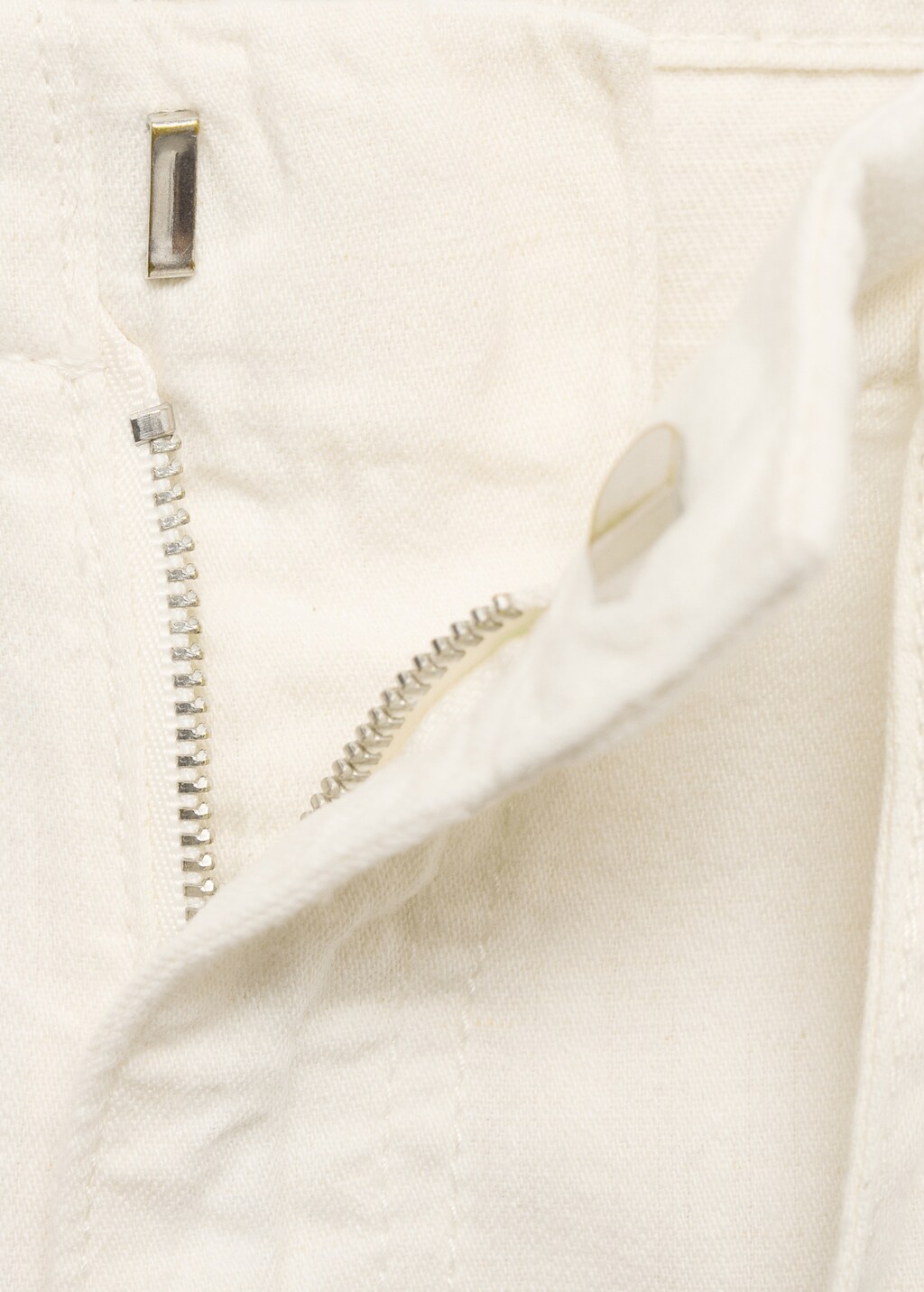 Wide leg denim trousers with belt - image 5