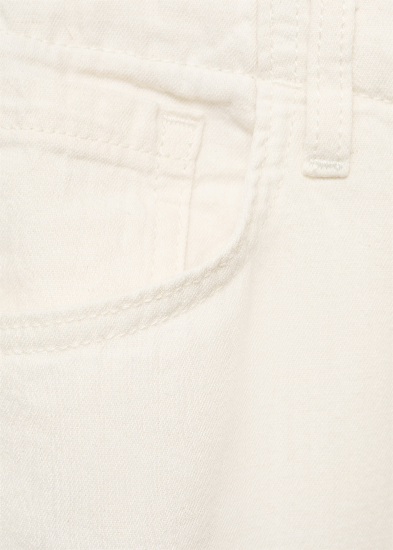 Pantalons denim wideleg cinturó - Detall de l'article 8