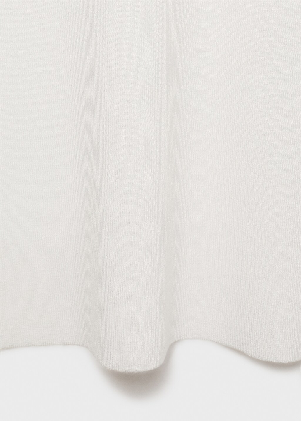 Mango Halter-neck knitted dress