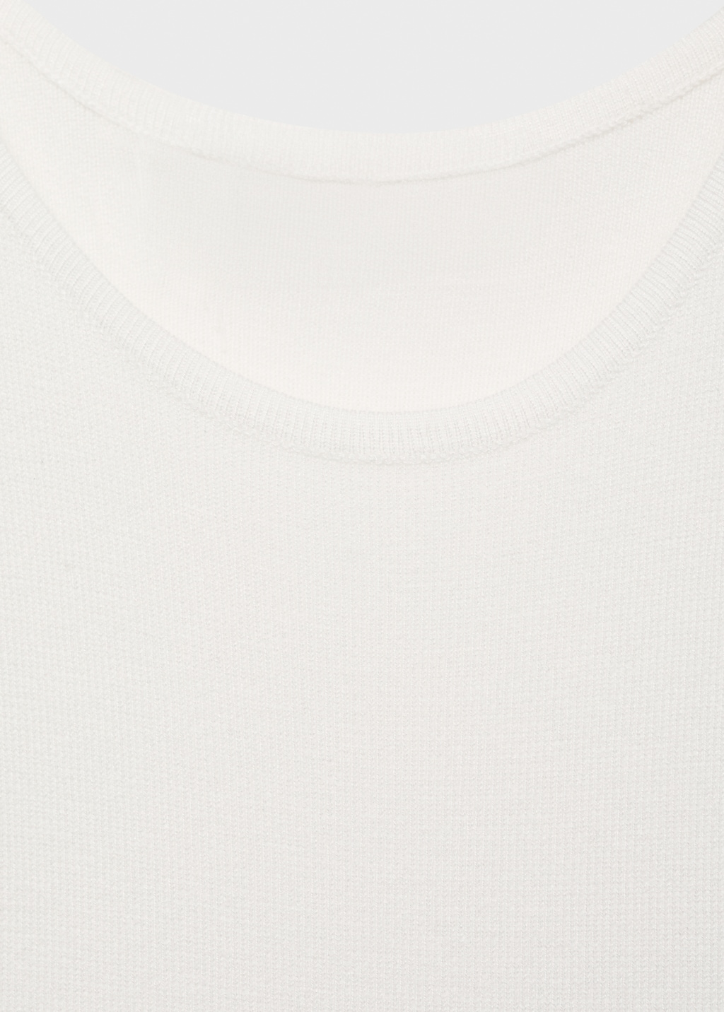 Mango Halter-neck knitted dress