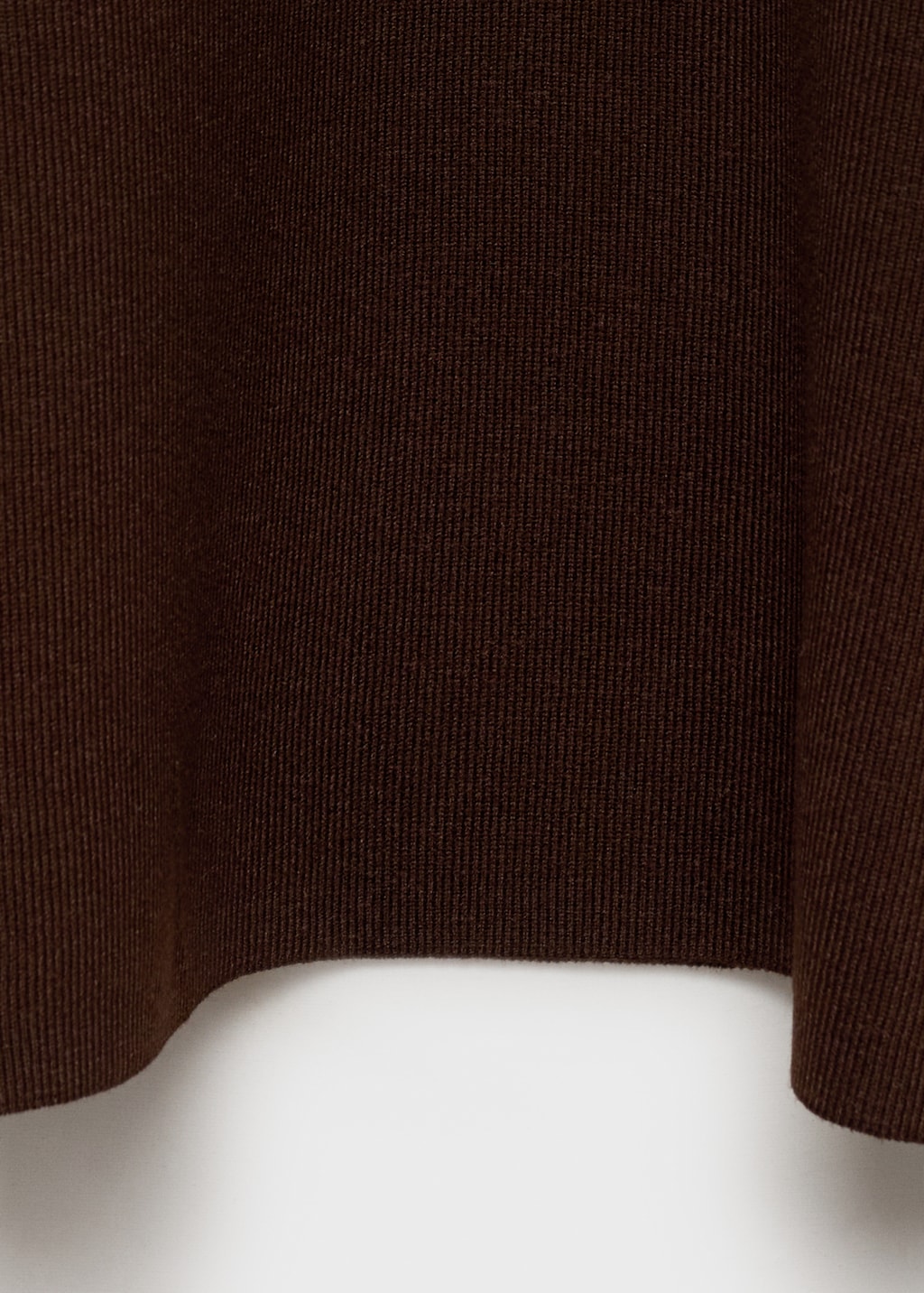 Halter-neck knitted dress