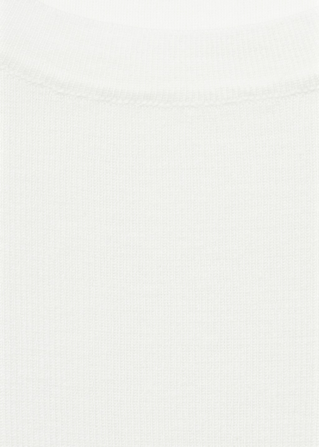 Mango Short-sleeved knitted cotton sweater