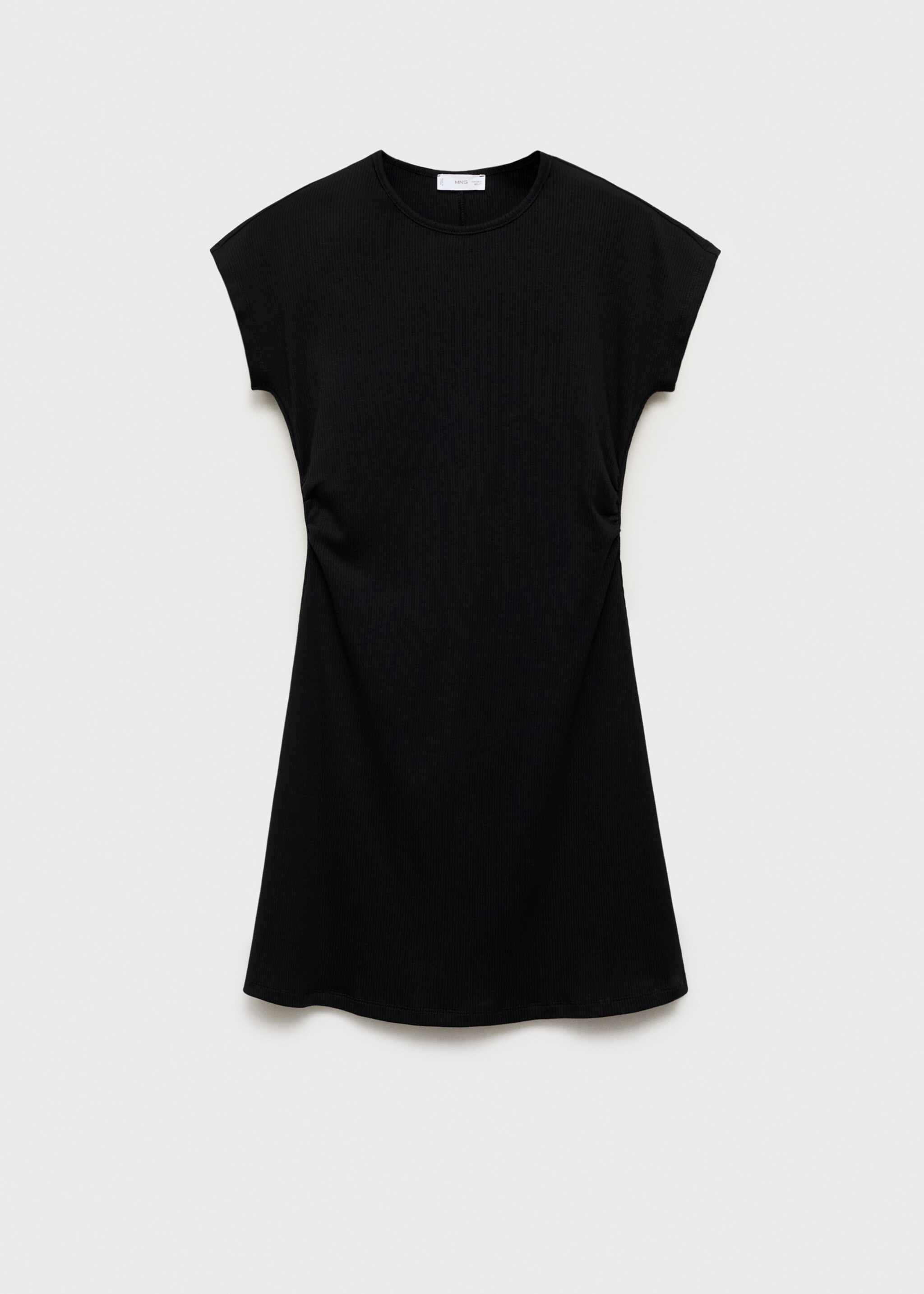 Ribbed short dress - Article without model