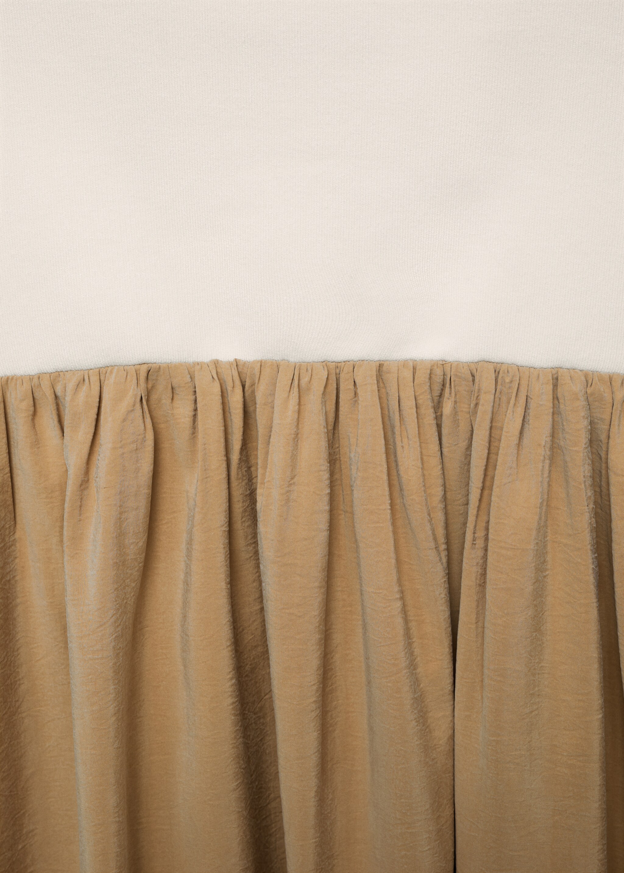 Combined knitted balloon dress - Details of the article 8