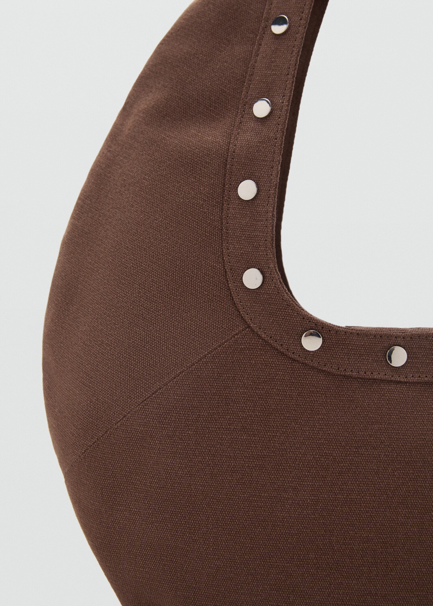 Sac porté épaule ovale à clous - Détail de l'article 2