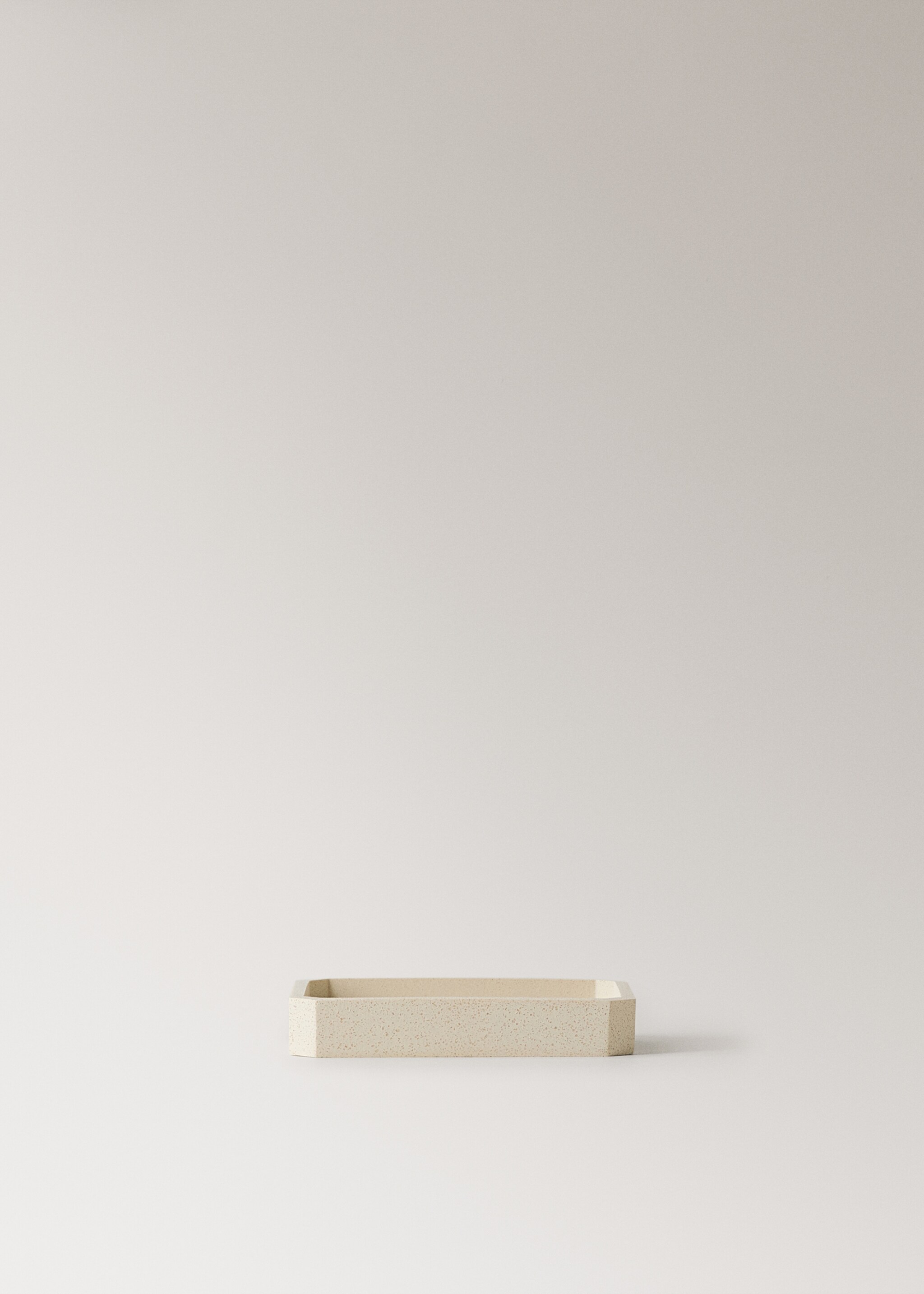 Soap holder cuadra - Article without model, Sand. Ref: 17062919-00.