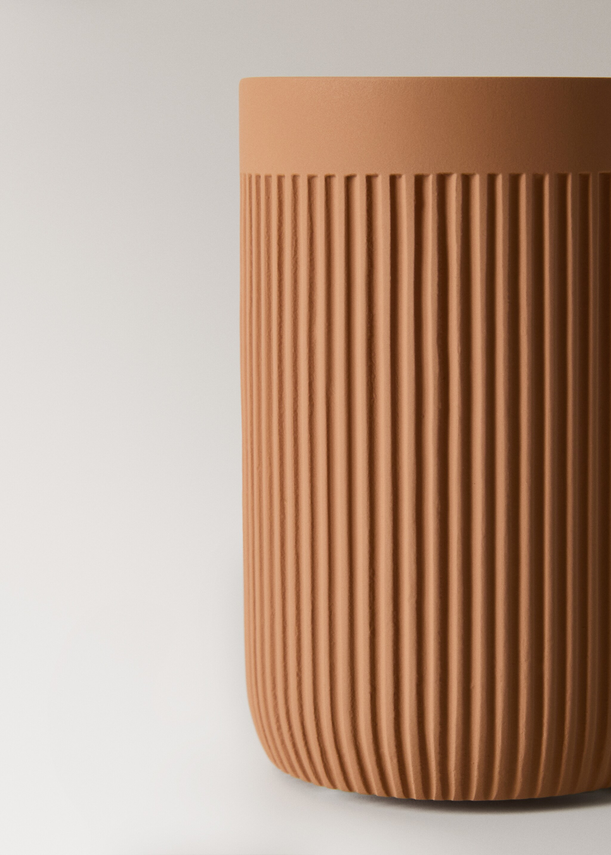 Resin bathroom glass - Details of the article 1, Medium Brown. Ref: 17062921-00.