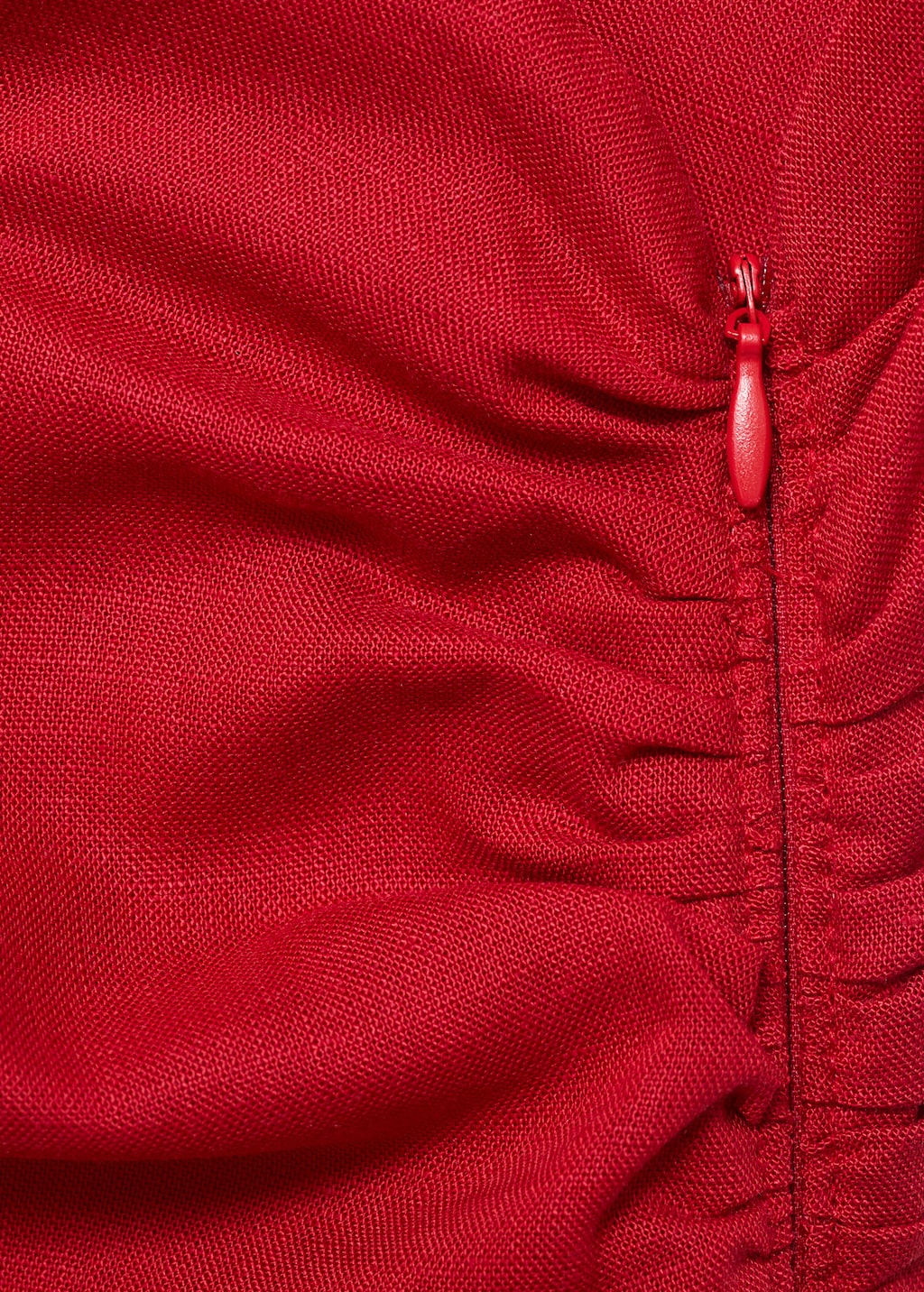 Lyocell dress with asymmetrical neckline