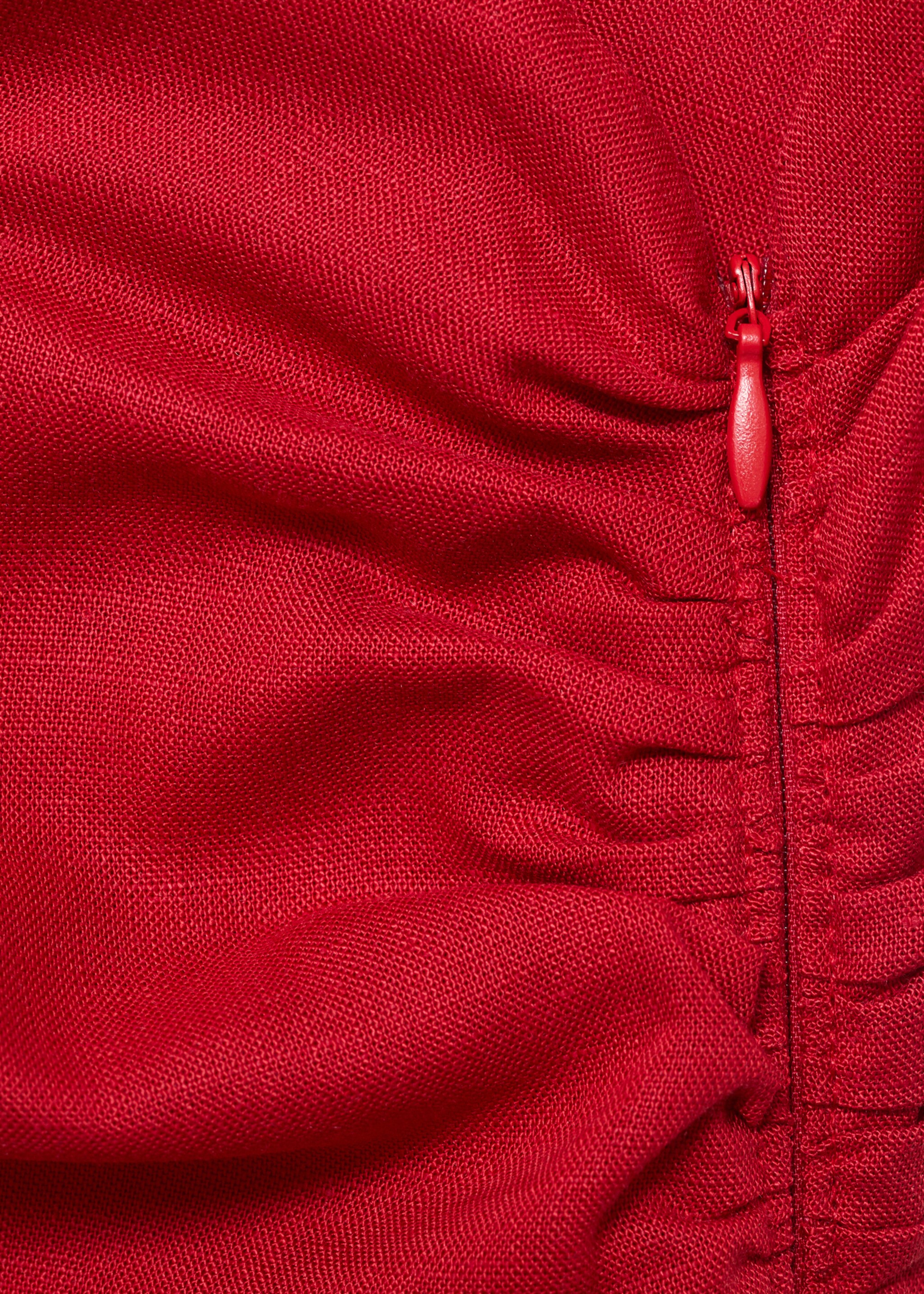 Robe lyocell décolleté asymétrique - Détail de l'article 0