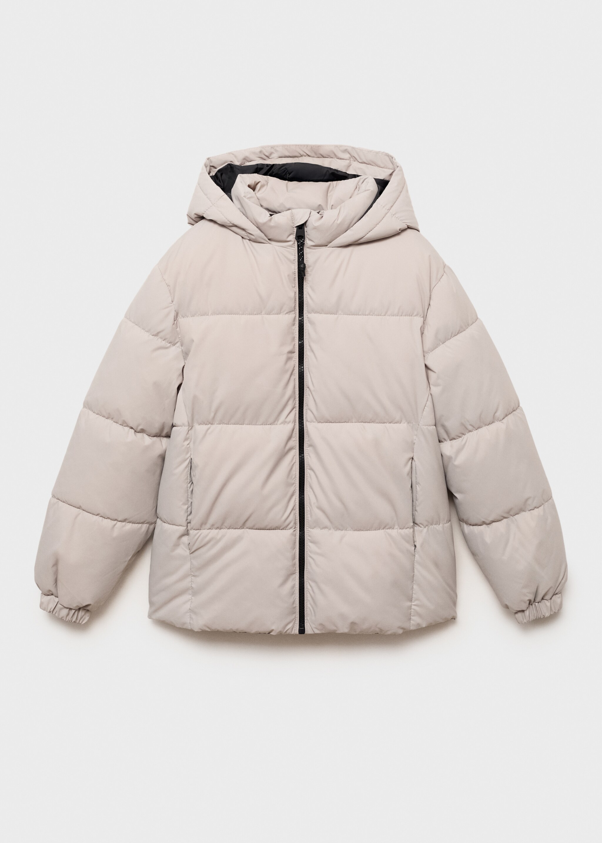 Hood quilted coat - Article without model