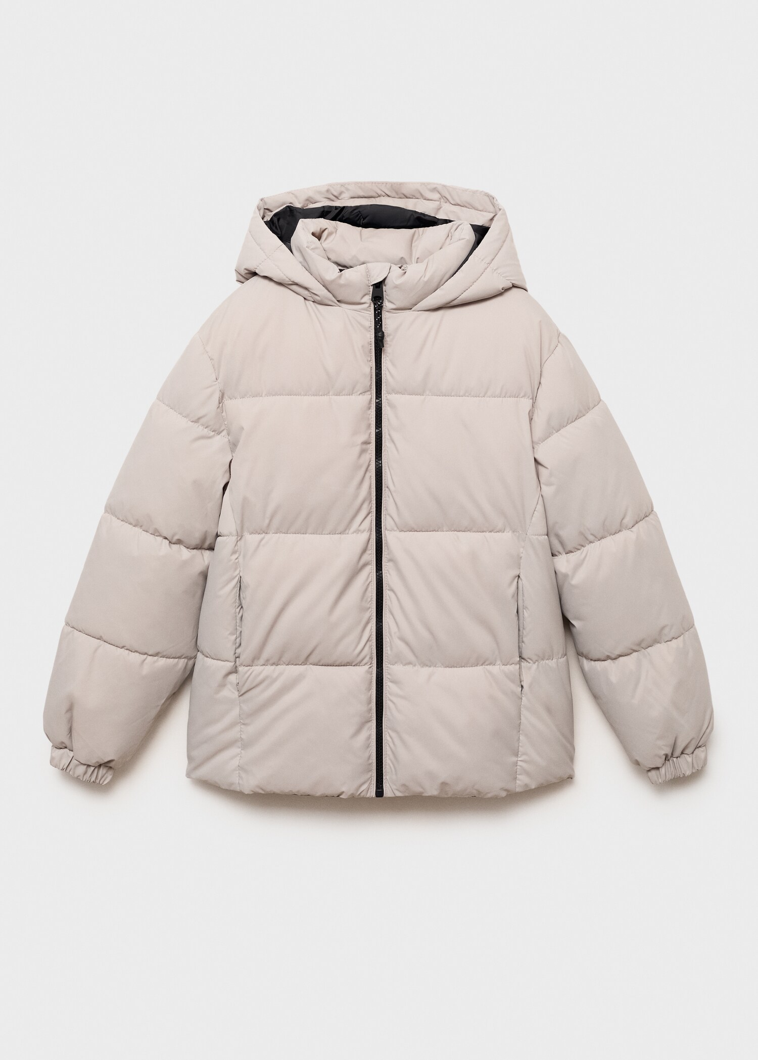 Hood quilted coat - Article without model