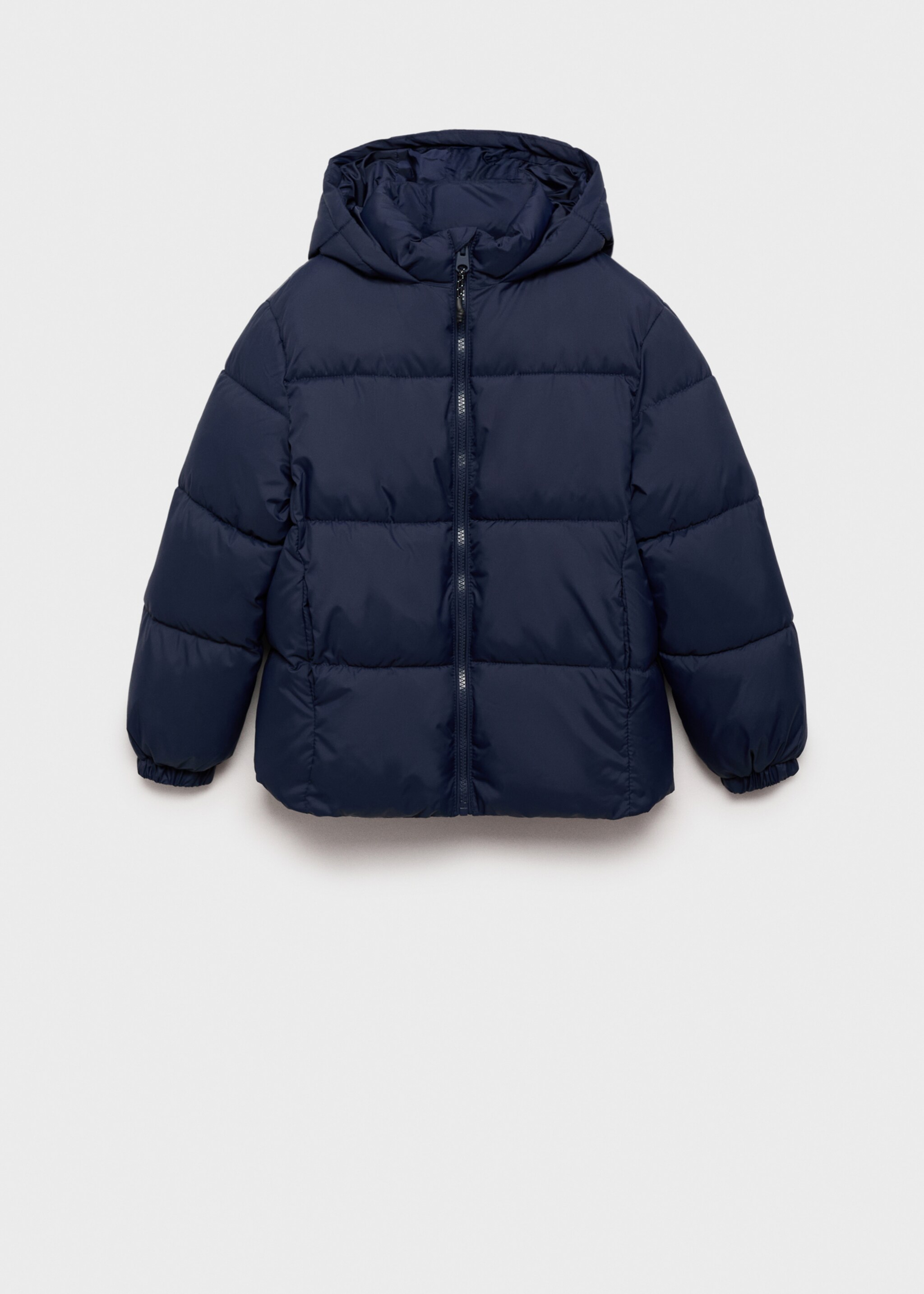 Hood quilted coat - Article without model