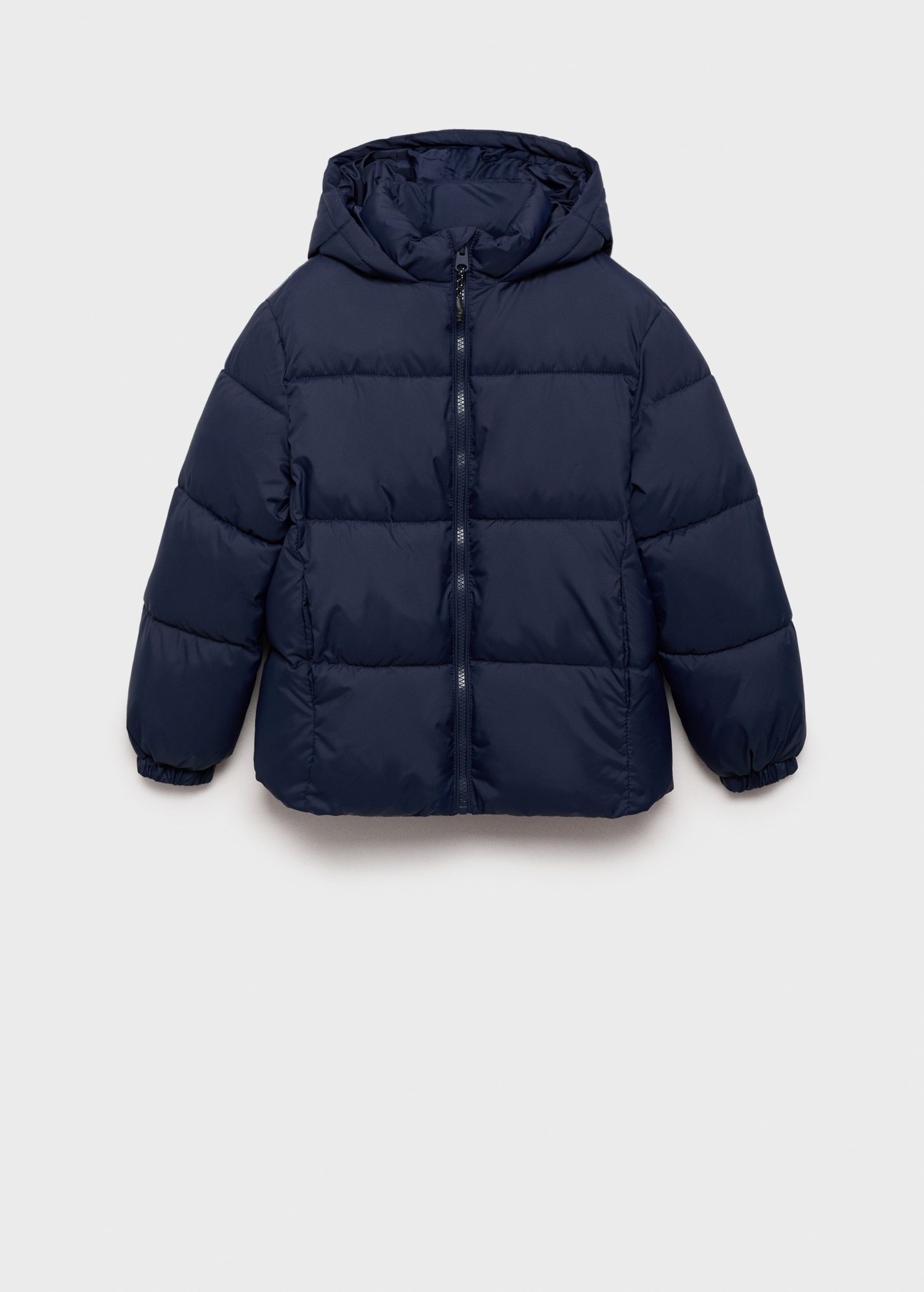 Hood quilted coat - Article without model