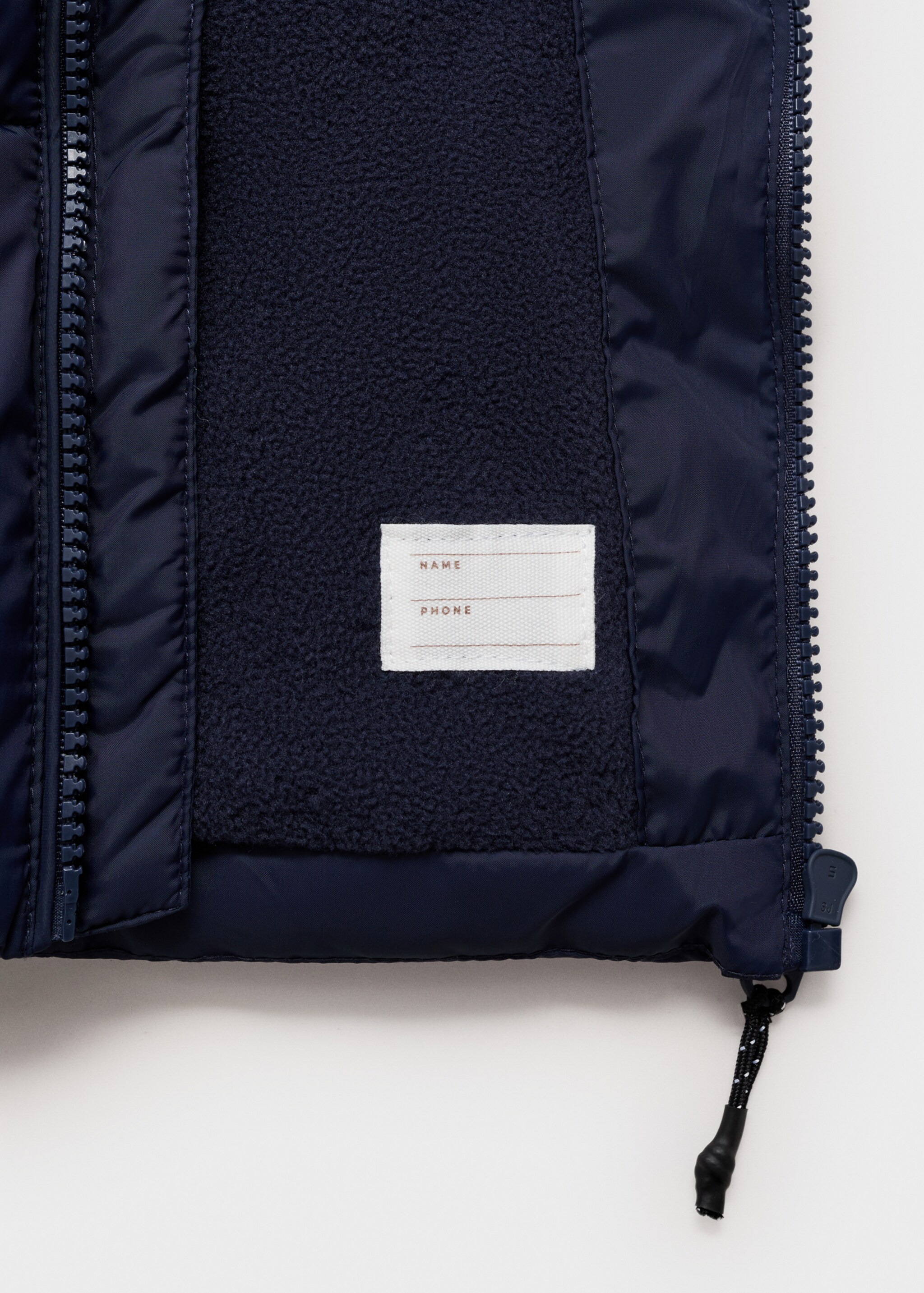 Hood quilted coat - Details of the article 0