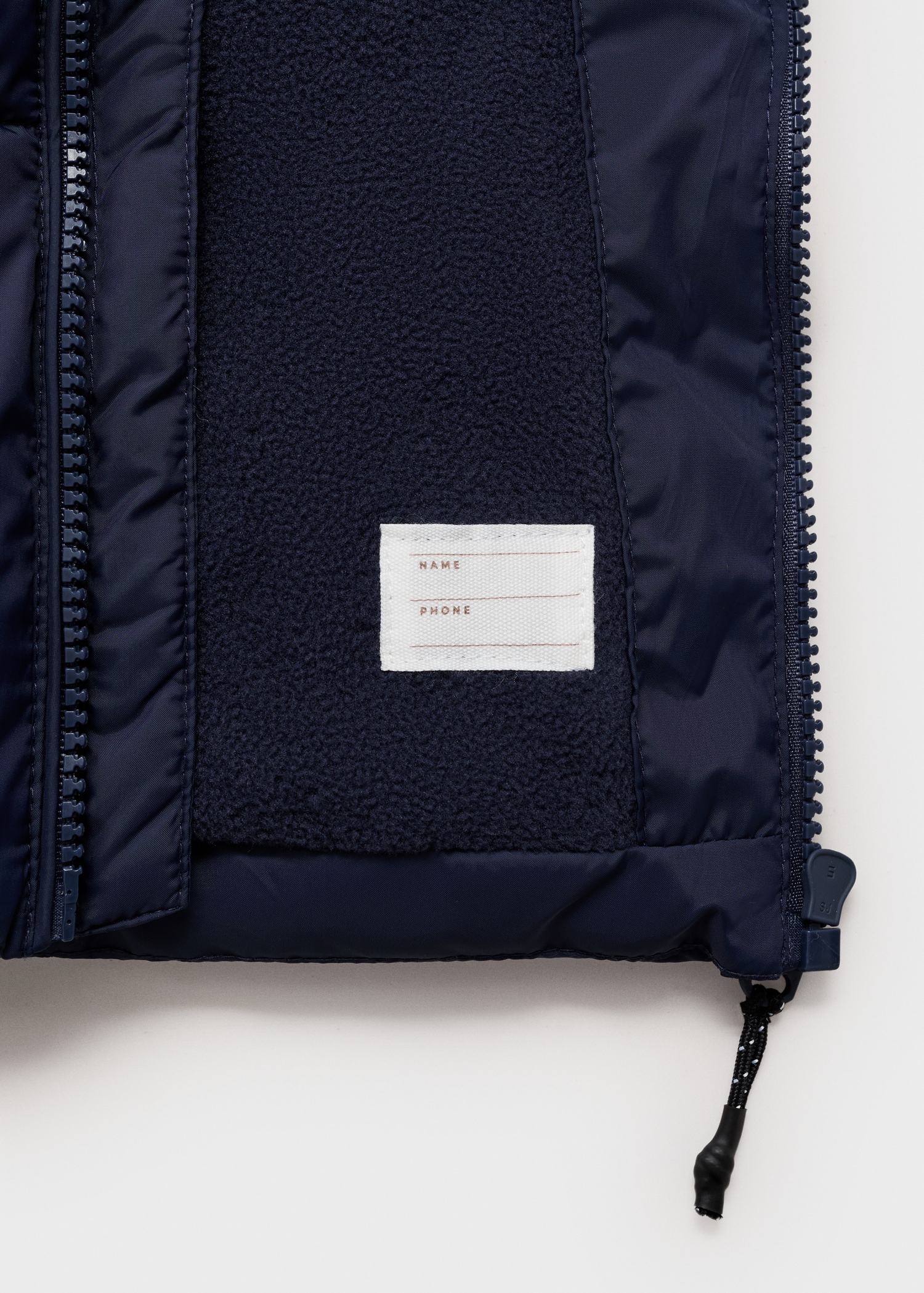 Hood quilted coat - Details of the article 0