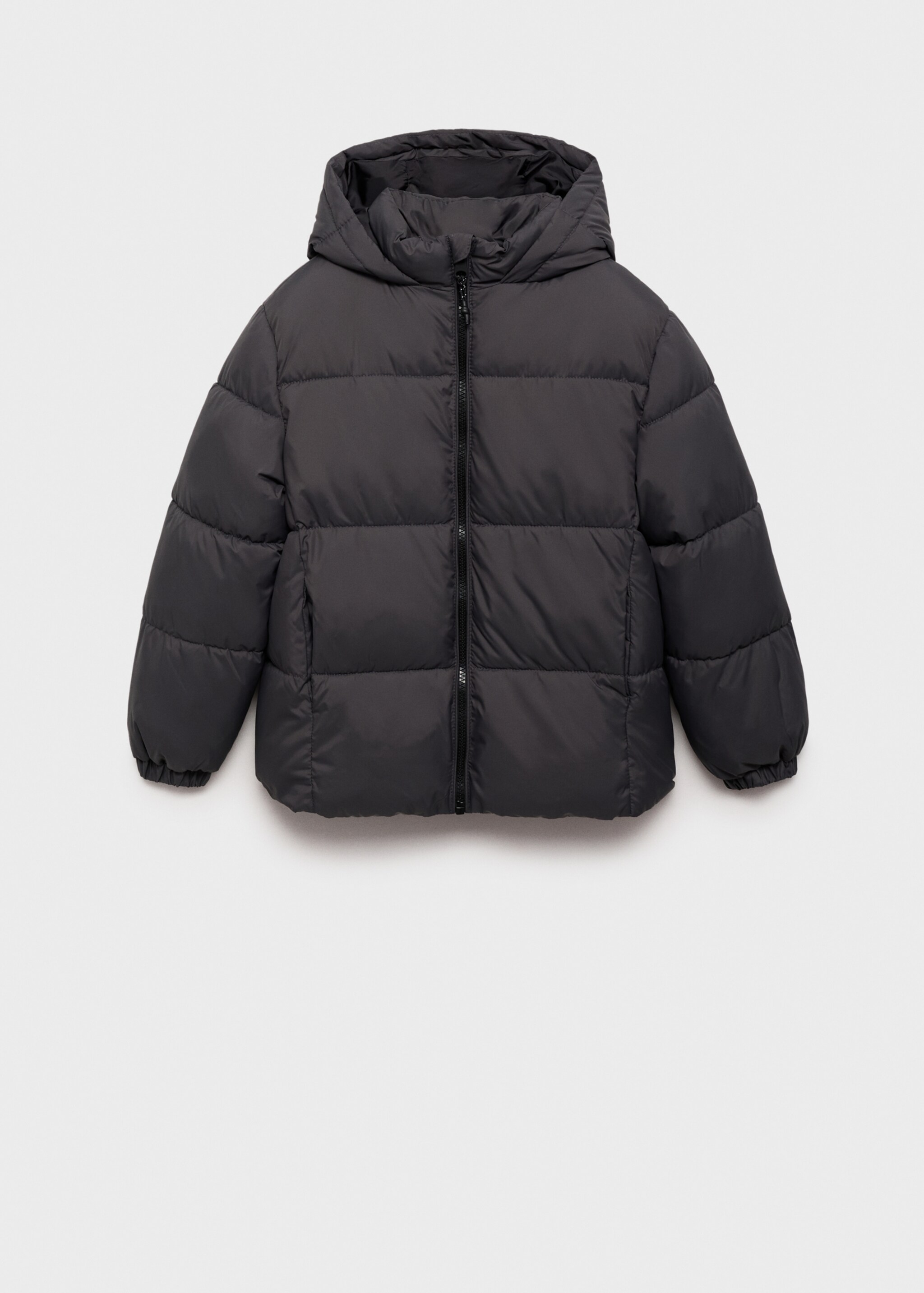 Hood quilted coat - Article without model