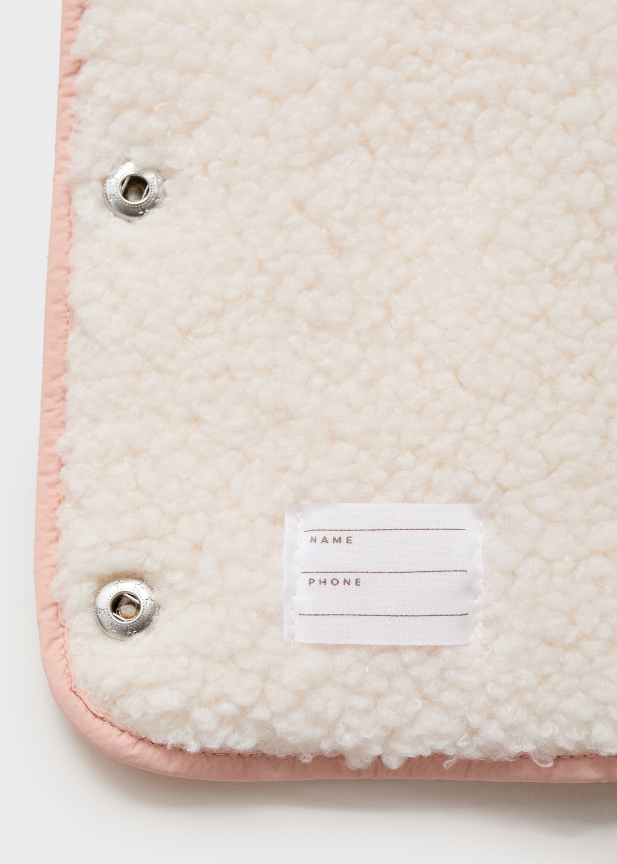 Padded anorak with shearling lining - Details of the article 0