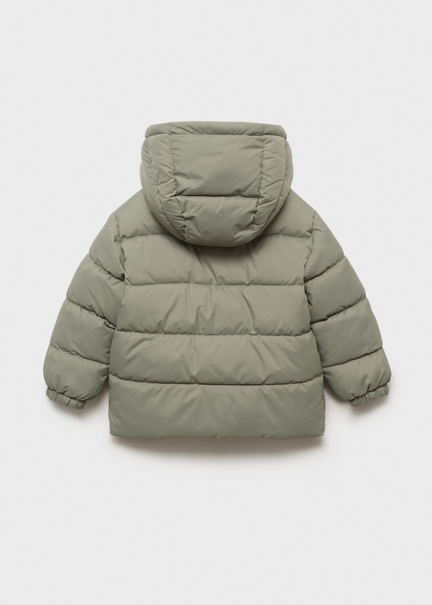 Quilted buttoned coat - Зворотна сторона товару