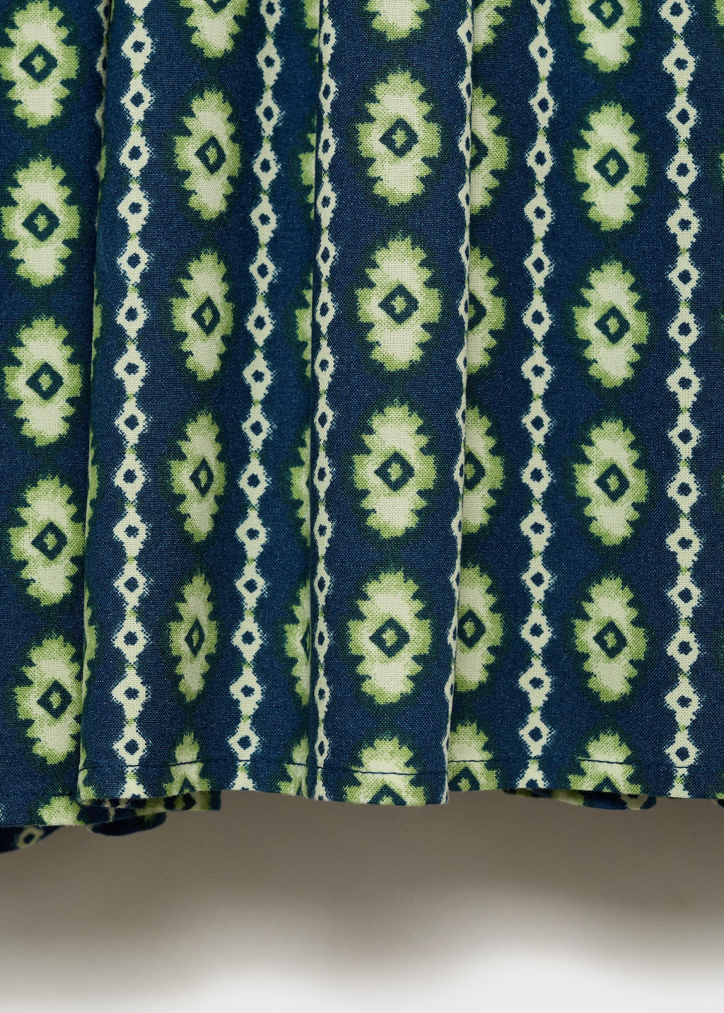 Printed halter-neck dress