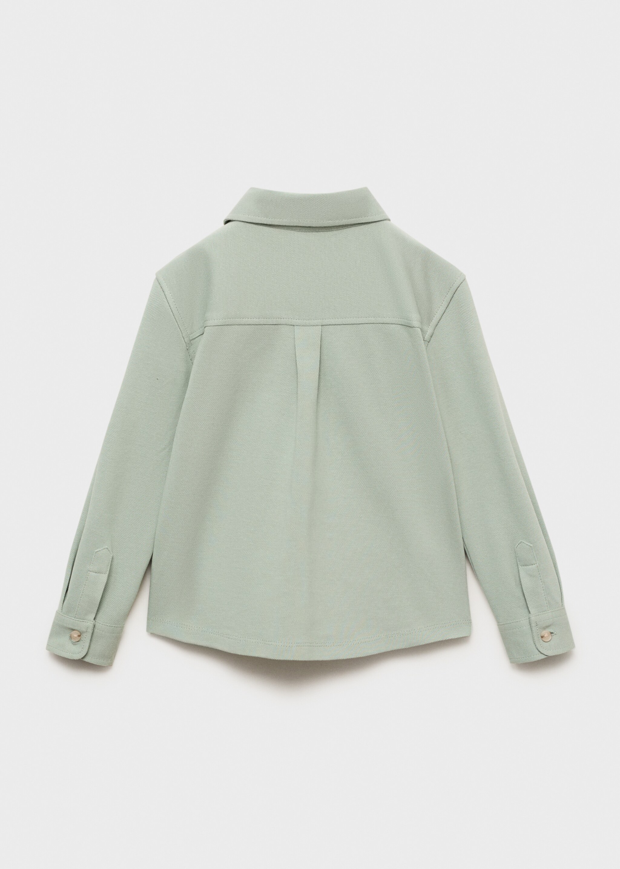 Camisa punto algodón - Reverso del artículo