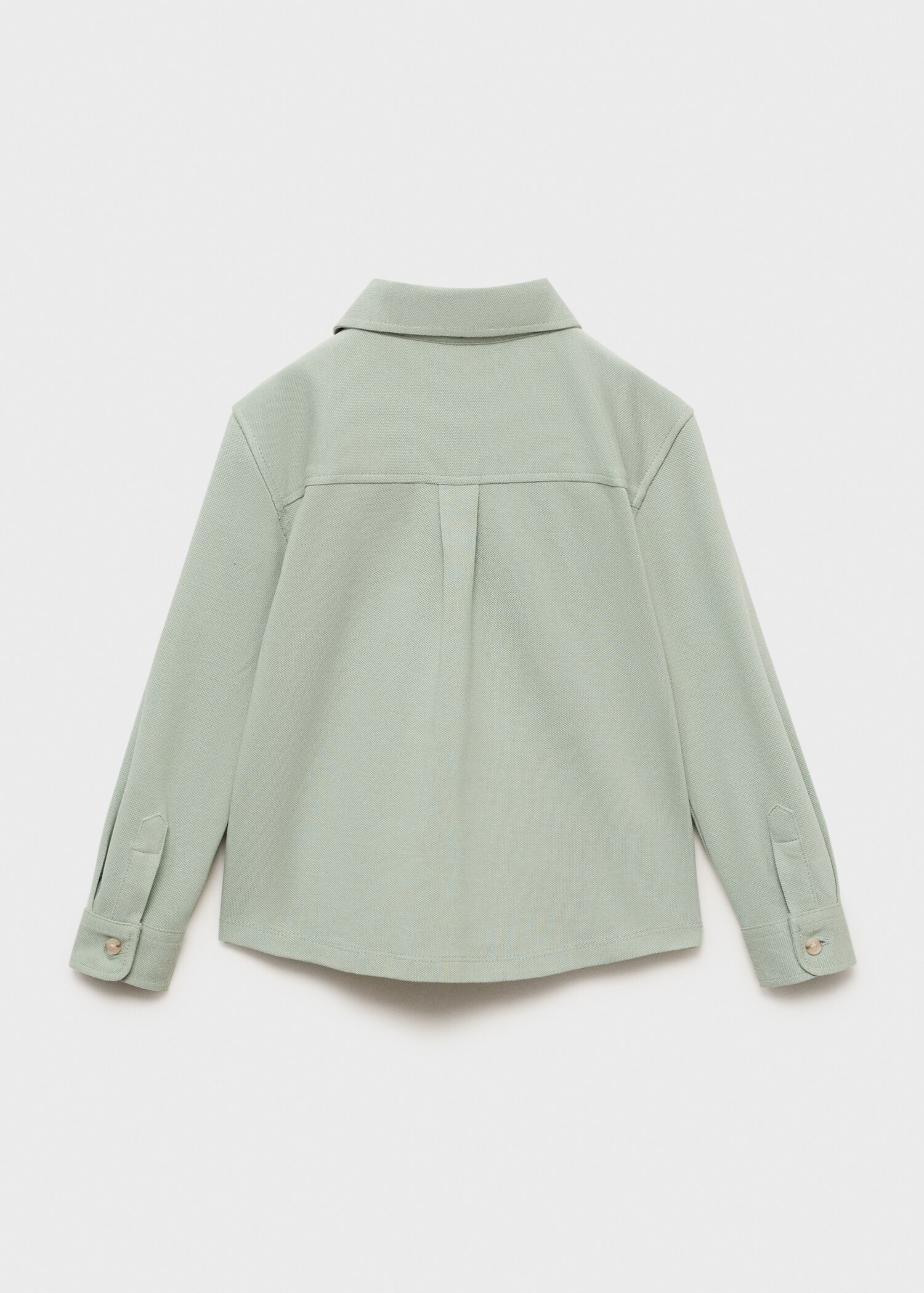 Camisa punto algodón - Reverso del artículo