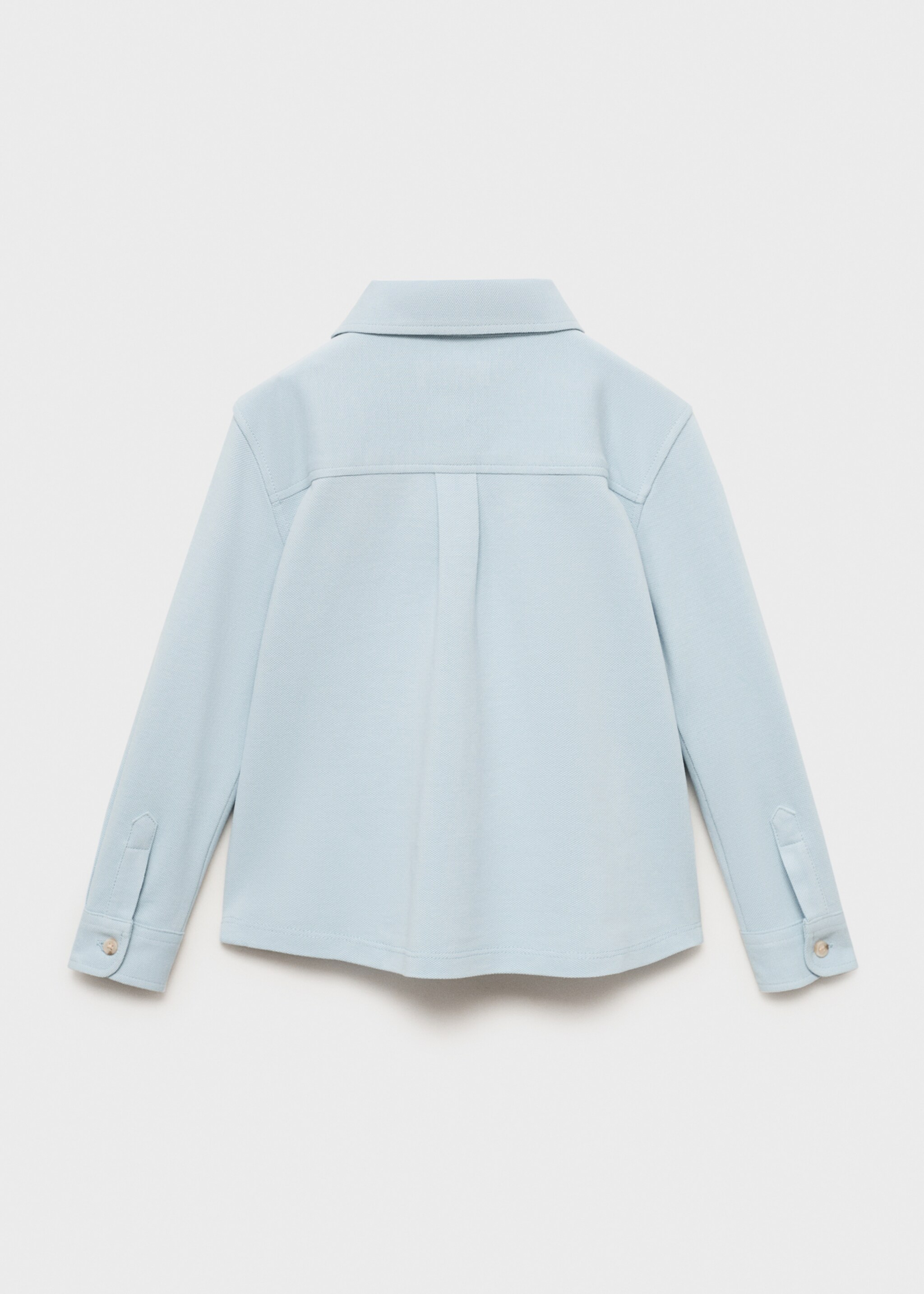 Camisa punto algodón - Reverso del artículo