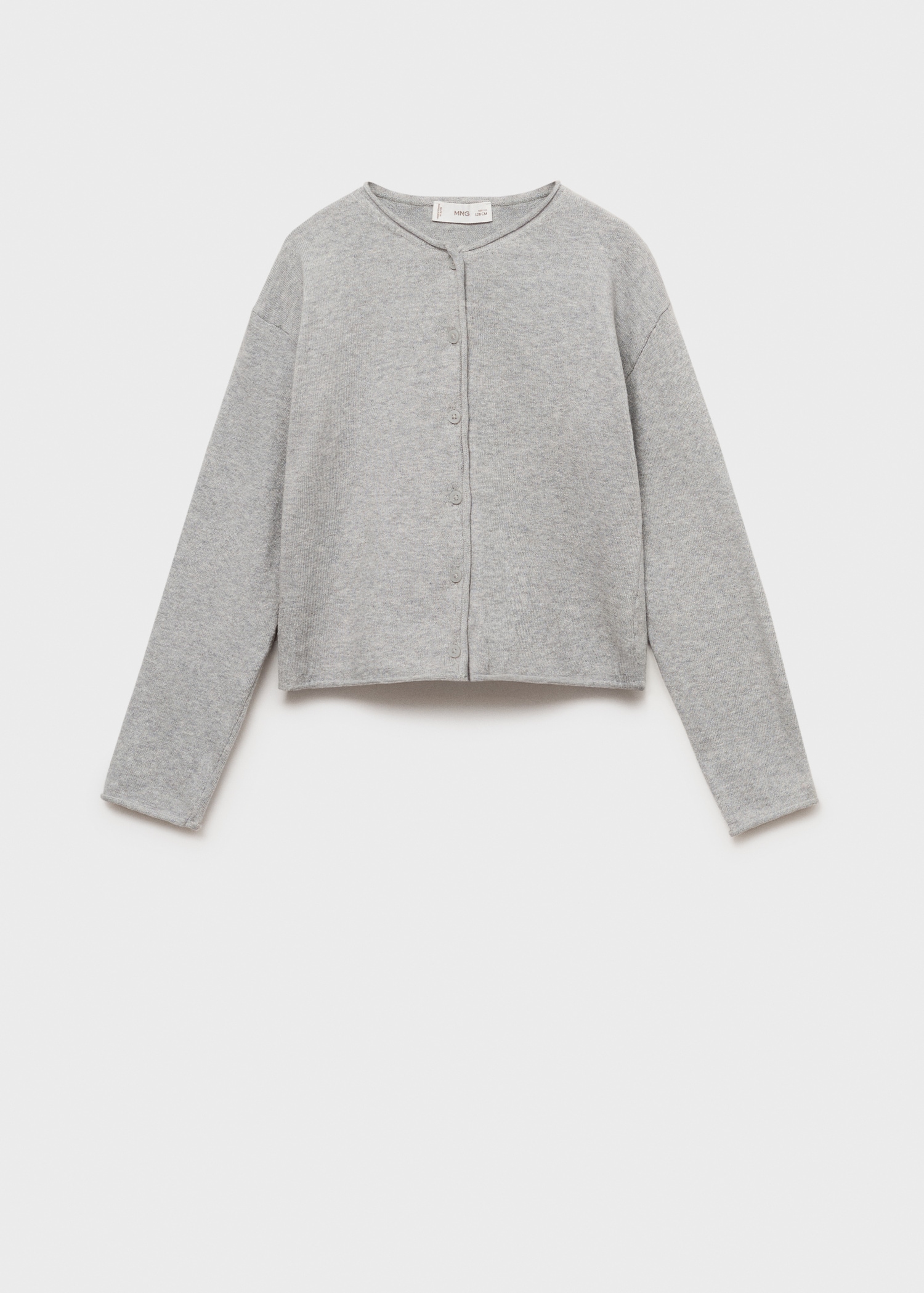Long sleeves knit cardigan - Article without model