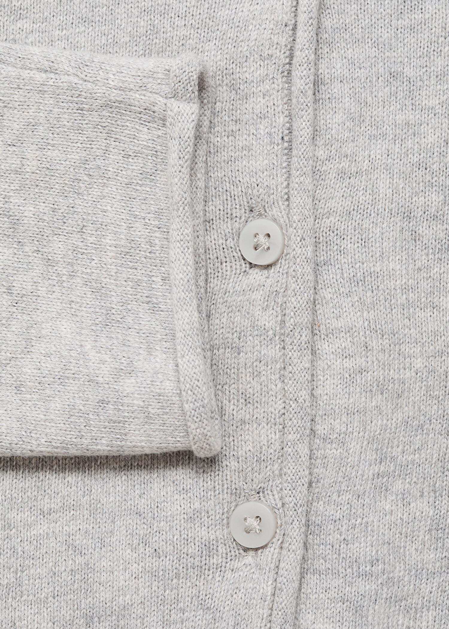Long sleeves knit cardigan - Details of the article 8