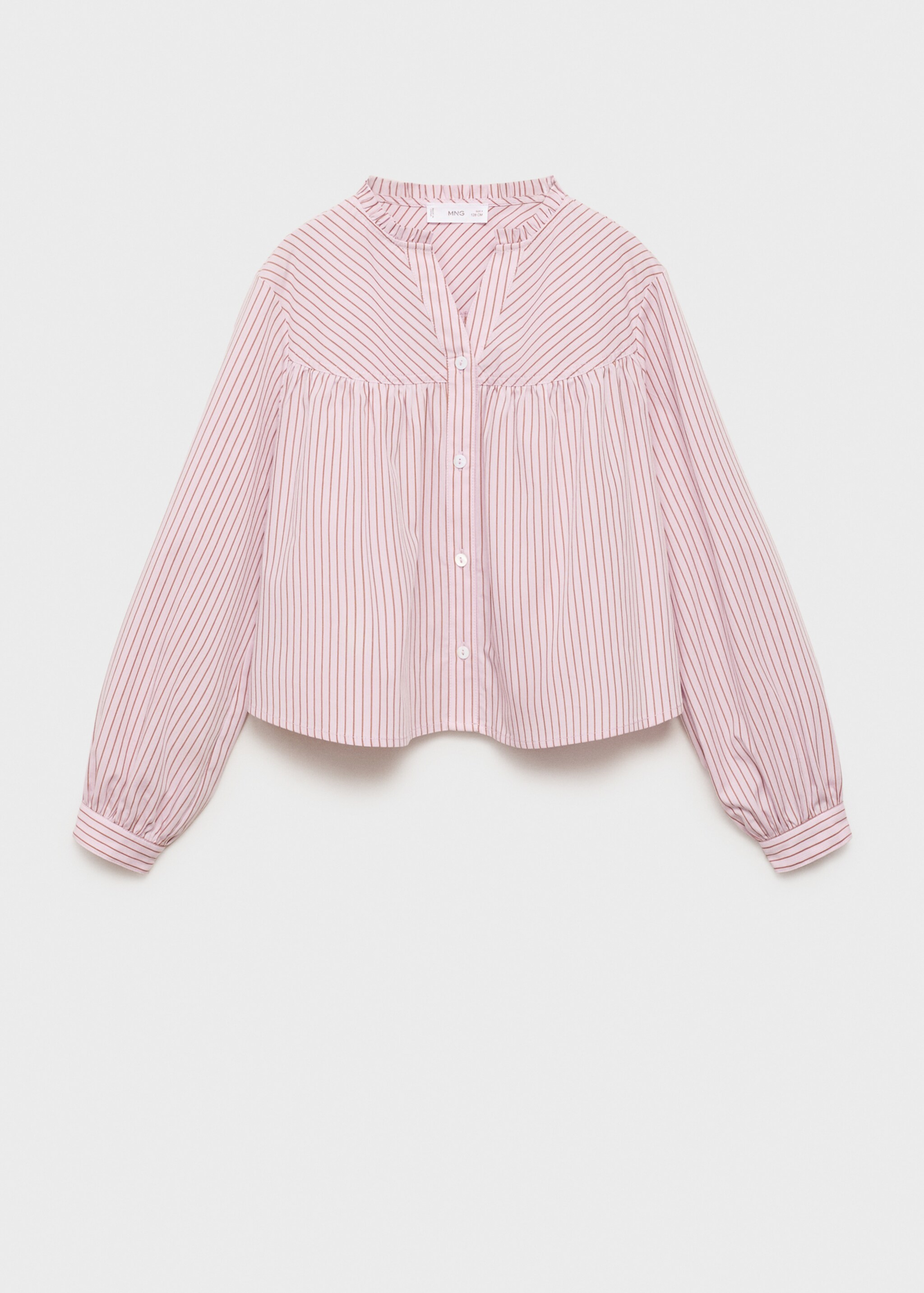 Striped cotton shirt - Article without model