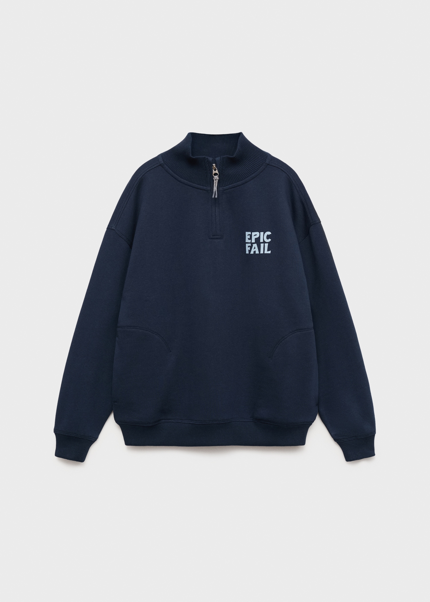 Sweat-shirt coton imprimé - Article sans modèle