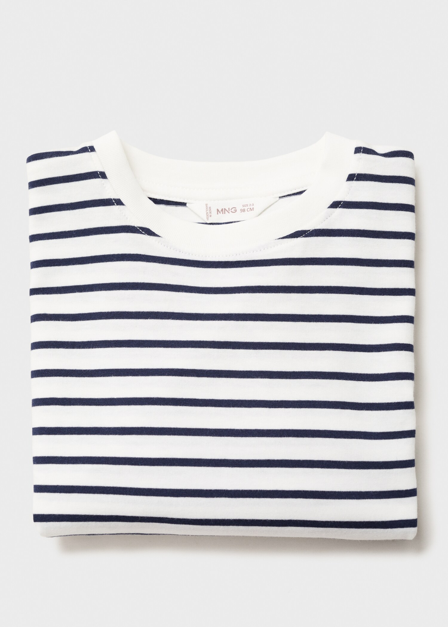 T-shirt coton à rayures - Détail de l'article 8