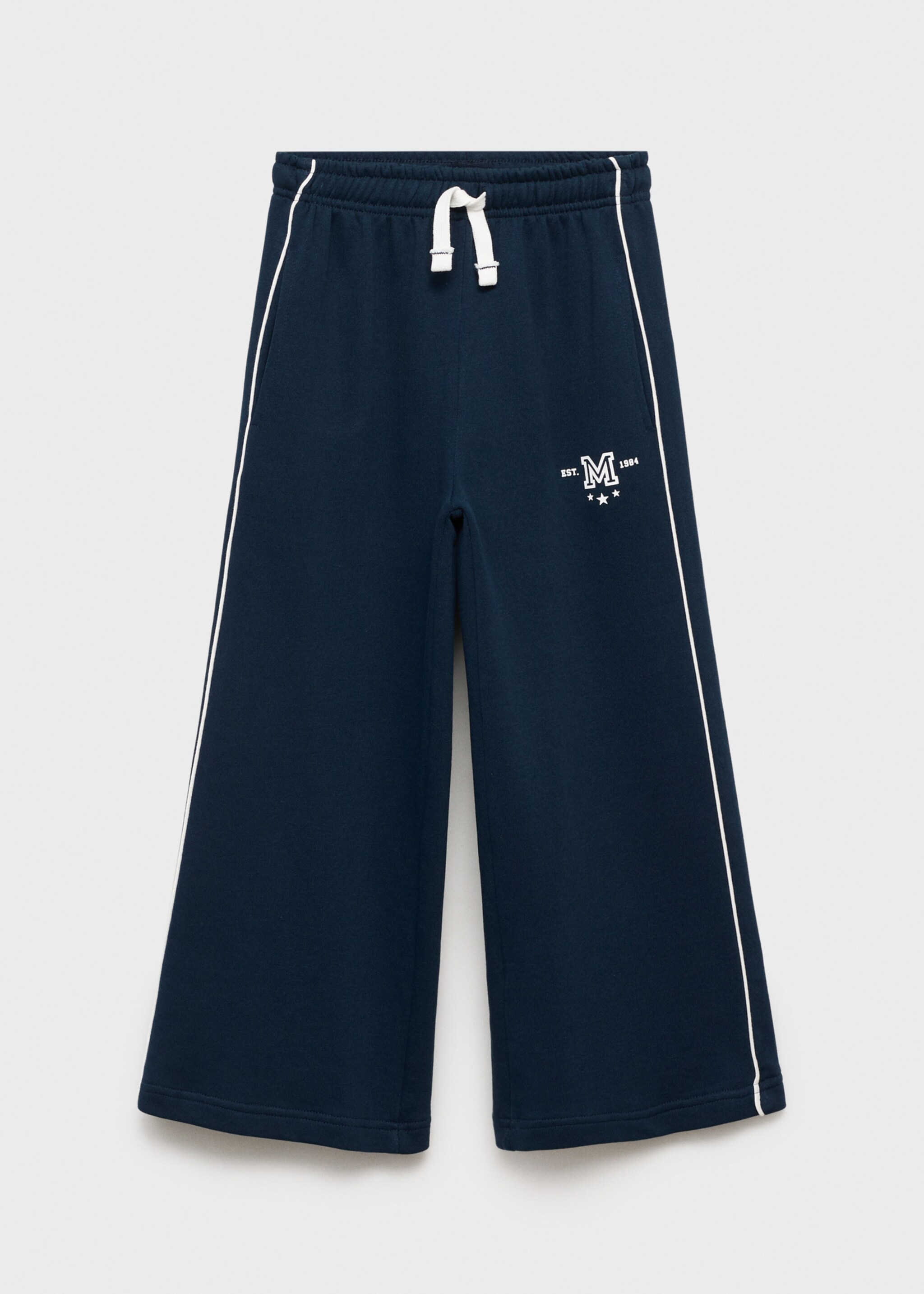 Jogger kalhoty s bočním pruhem - Zboží bez modelu