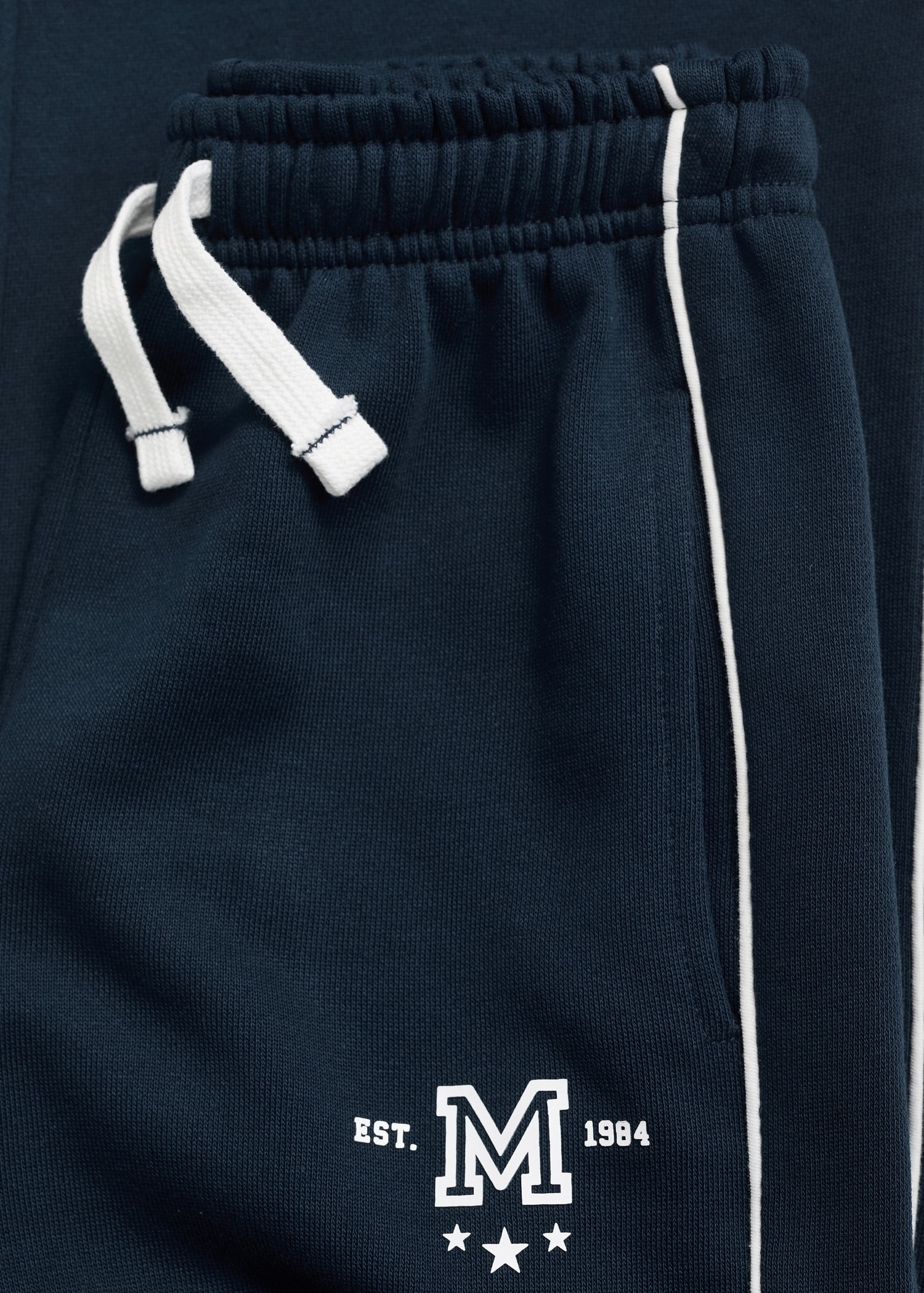 Joggers with side stripe - Details of the article 8
