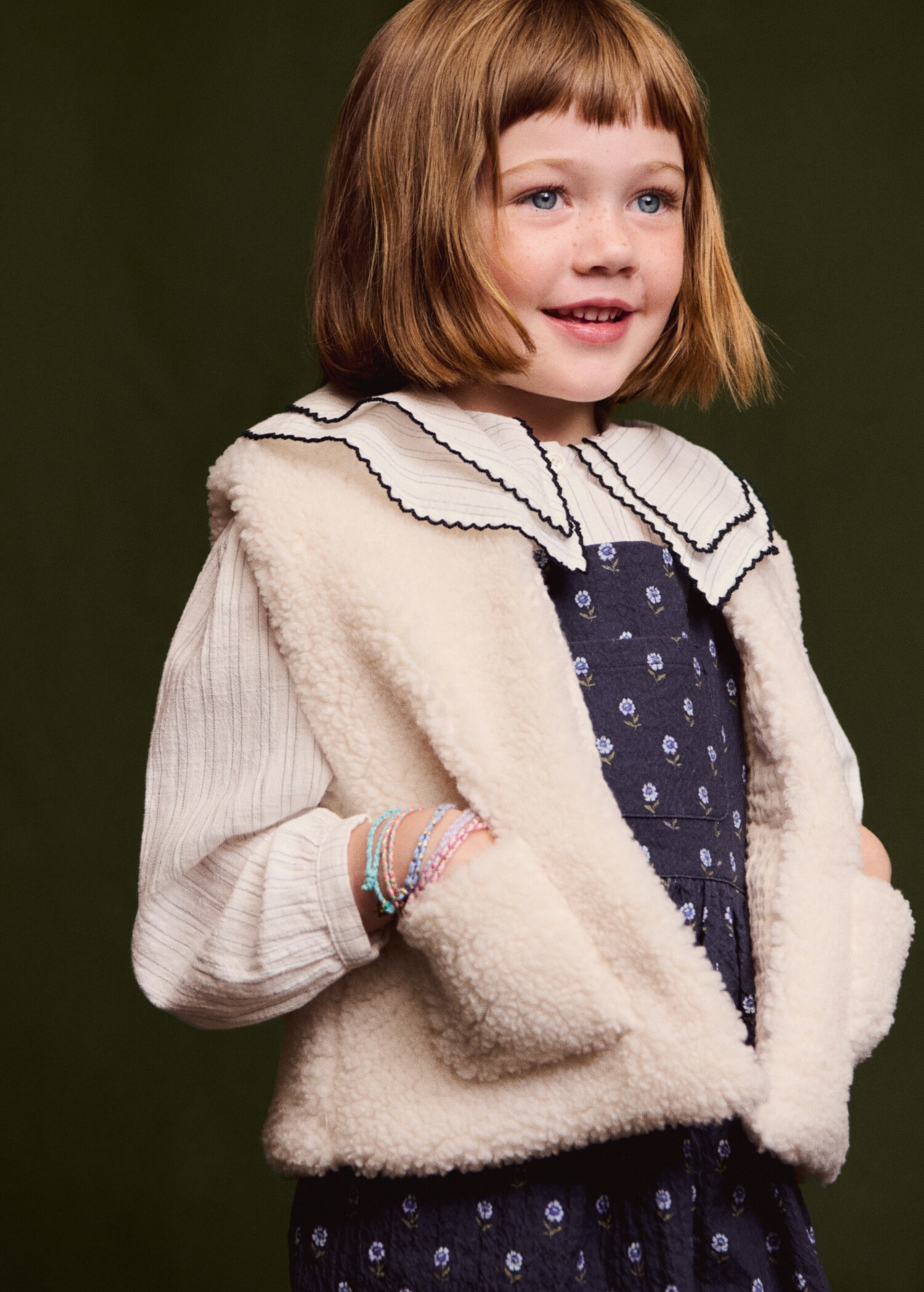 Shearling-effect gilet - Details of the article 5