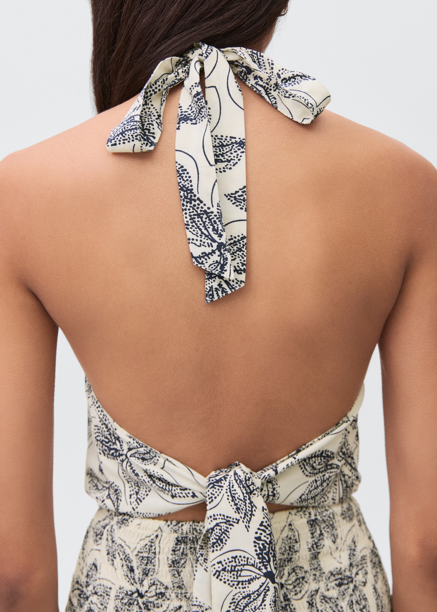 Robe à emmanchures américaines imprimé fleuri - Détail de l'article 6