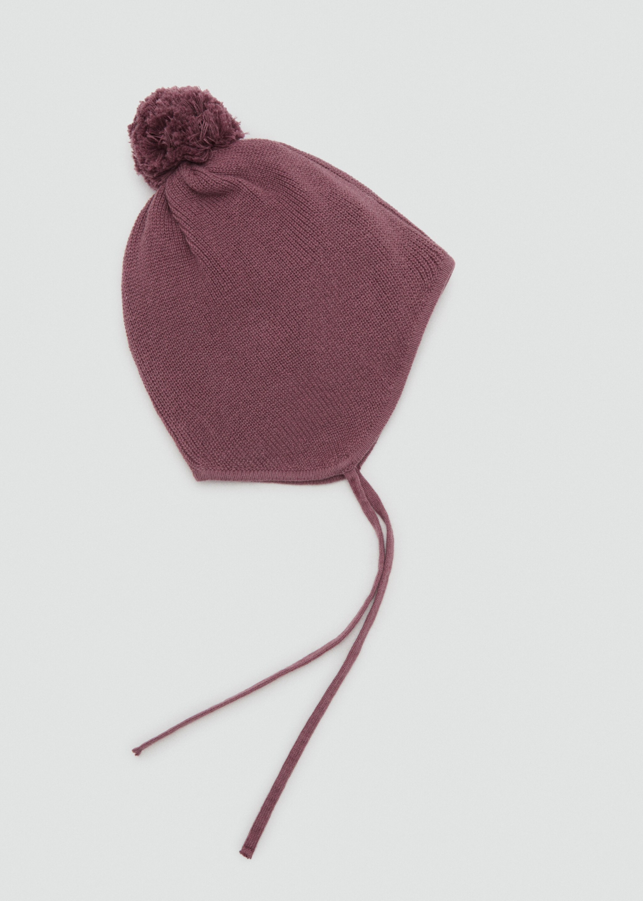 Tassel knitted bonnet - Article without model