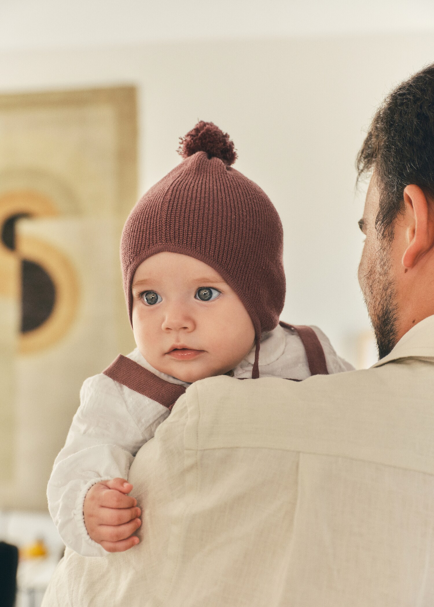 قبعة محبوكة بأهداب - تفاصيل المنتج 5