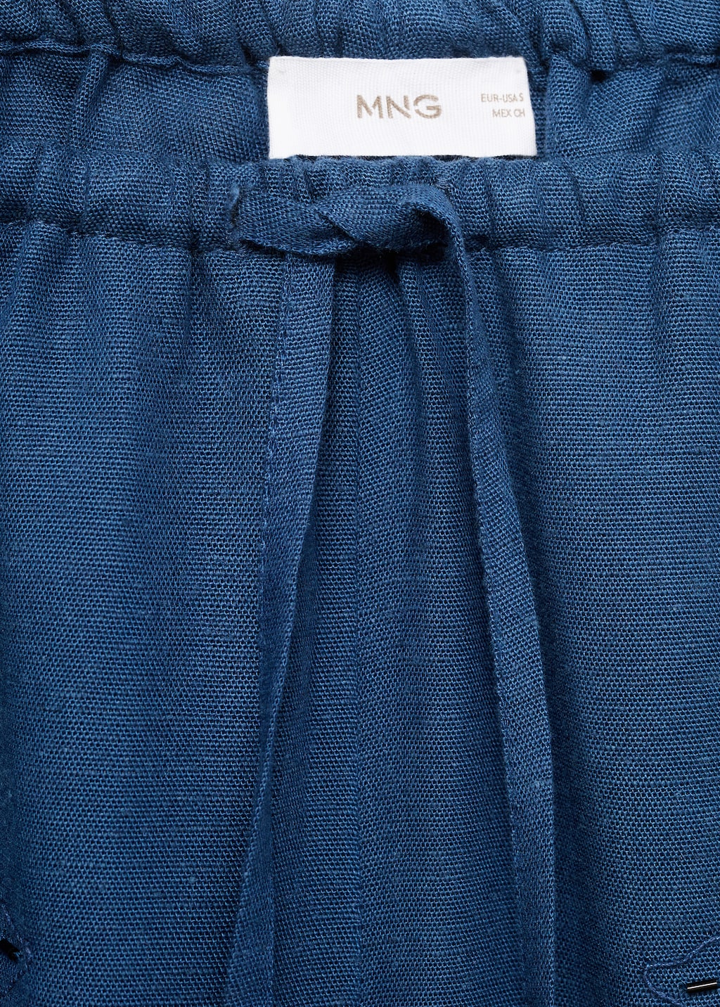 Beaded embroidered pants