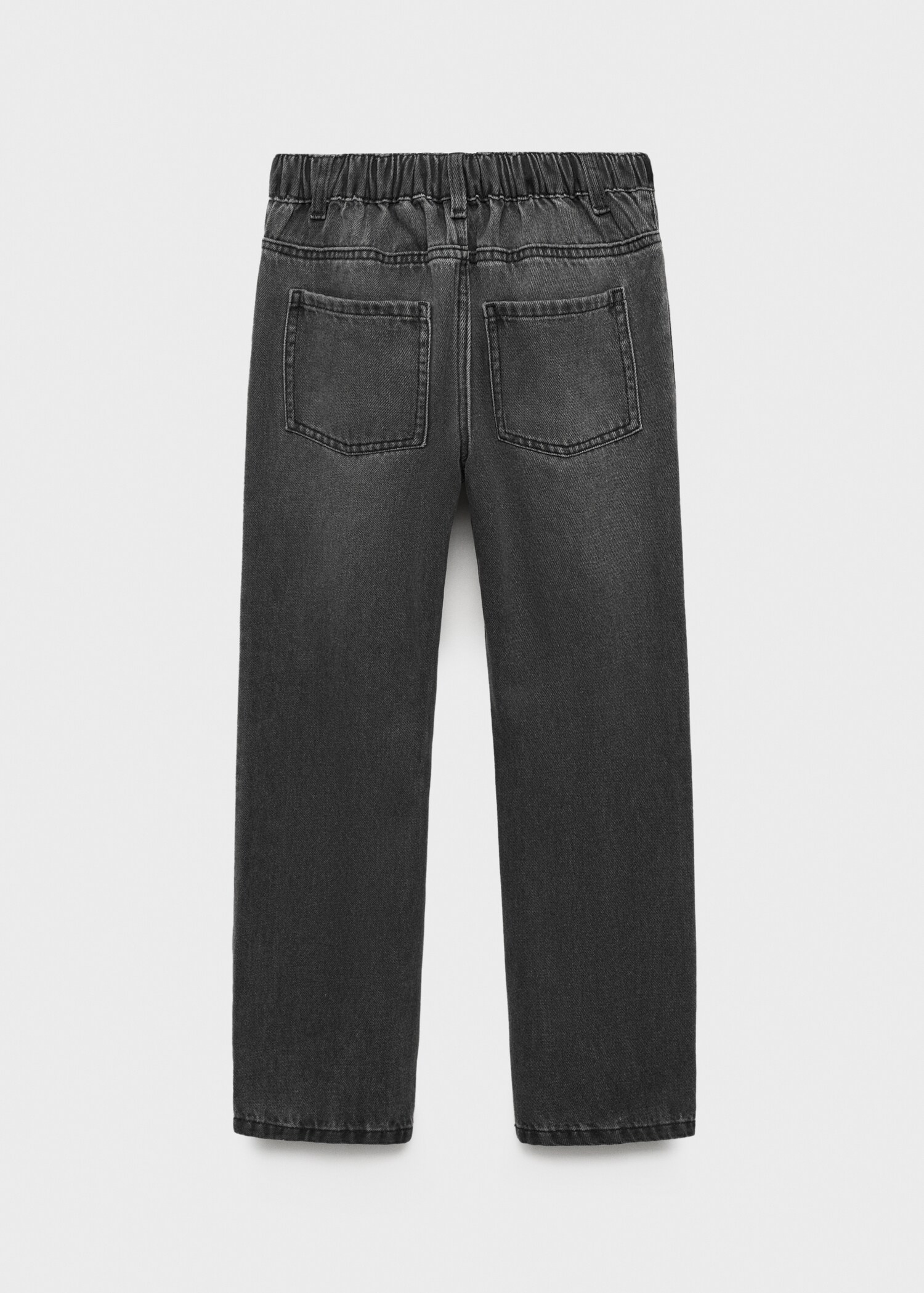 Regular straight jeans - Reverse of the article