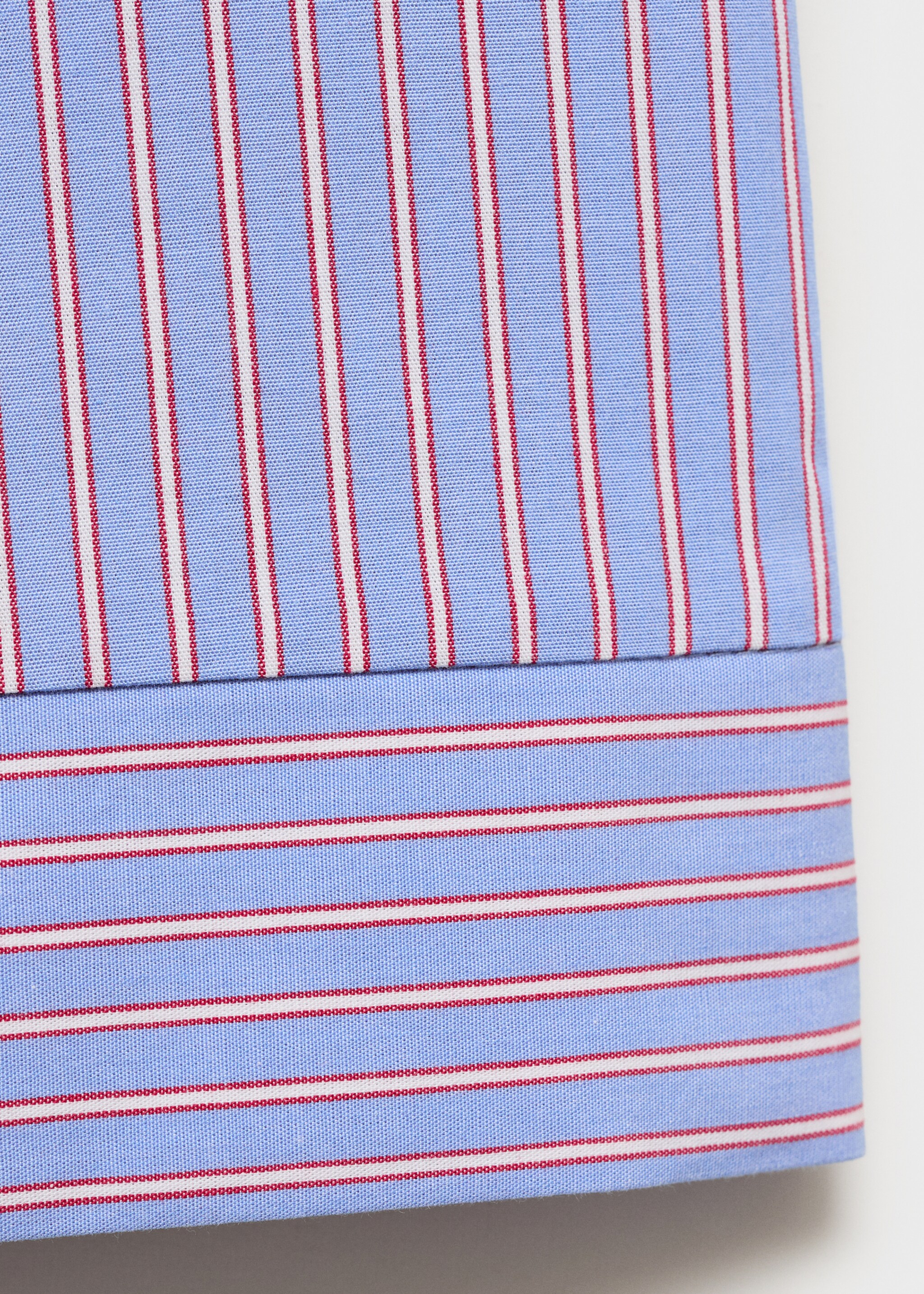 Pantalon coton à rayures - Détail de l'article 0