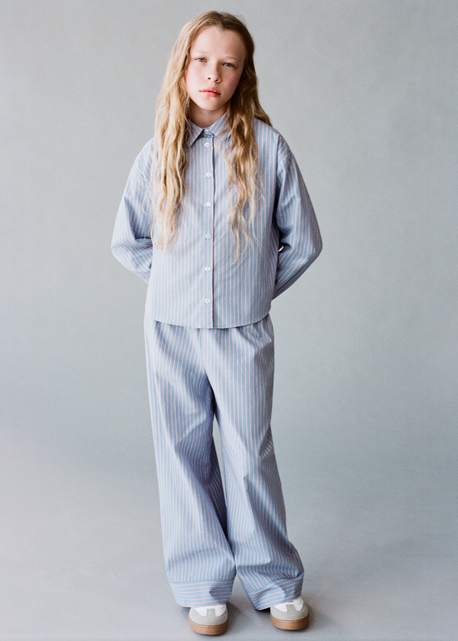 Pantalon coton à rayures - Détail de l'article 5