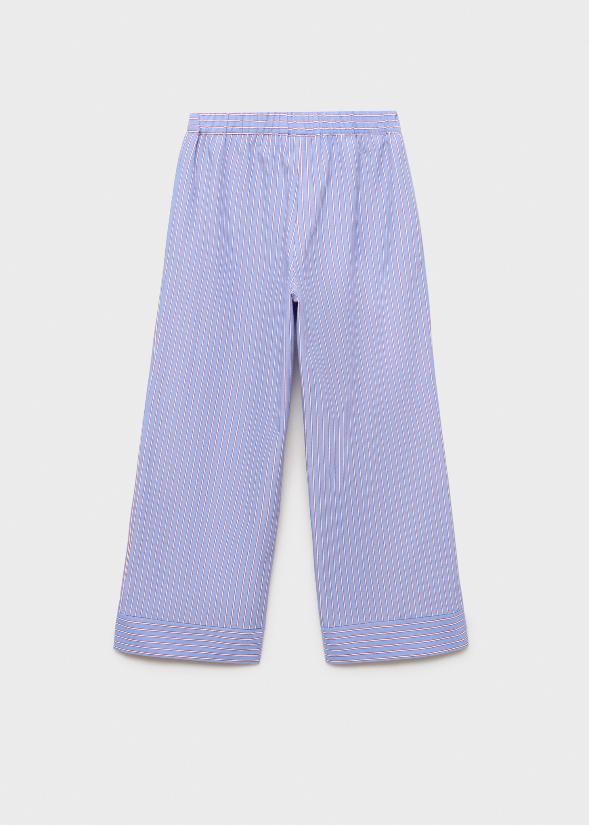 Pantalon coton à rayures - Verso de l’article