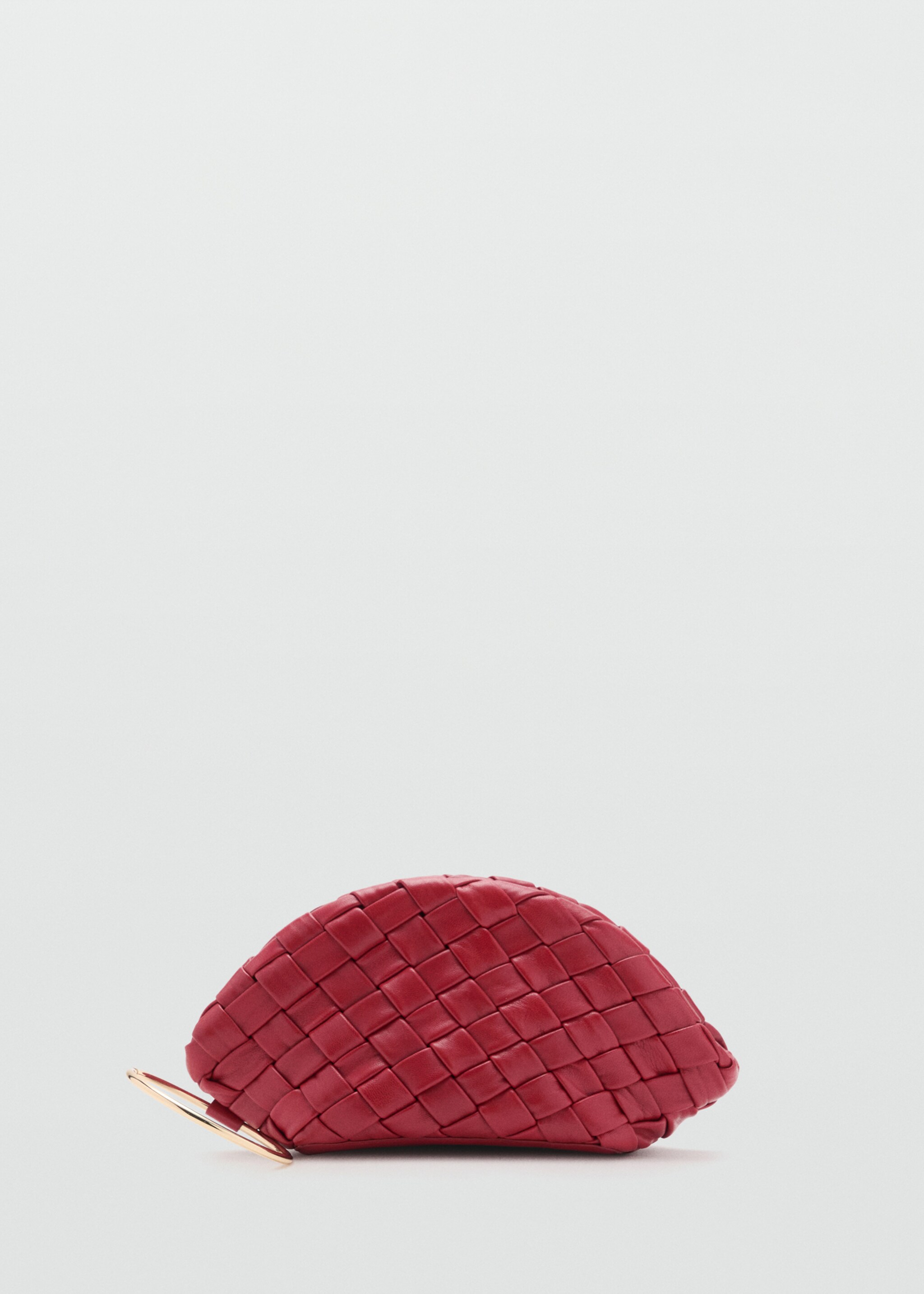 Braided leather handbag - Article without model
