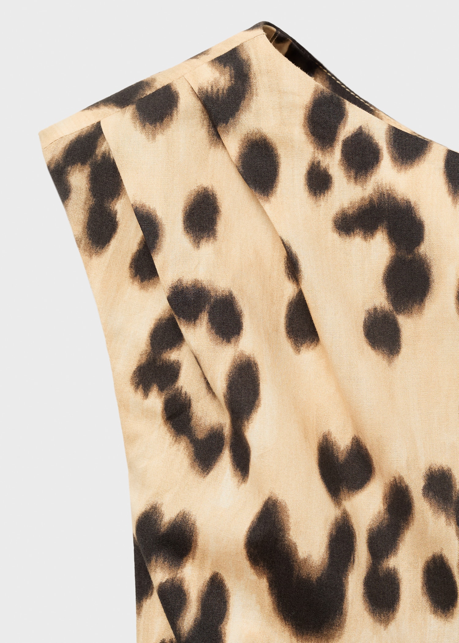Robe asymétrique en imprimé animal - Détail de l'article 8