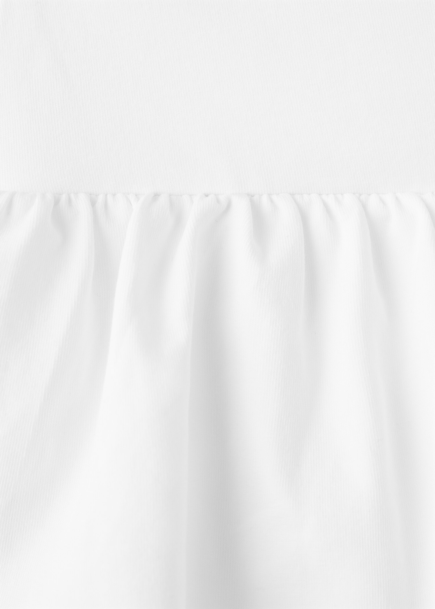 Ruffled cotton skirt - Details of the article 0