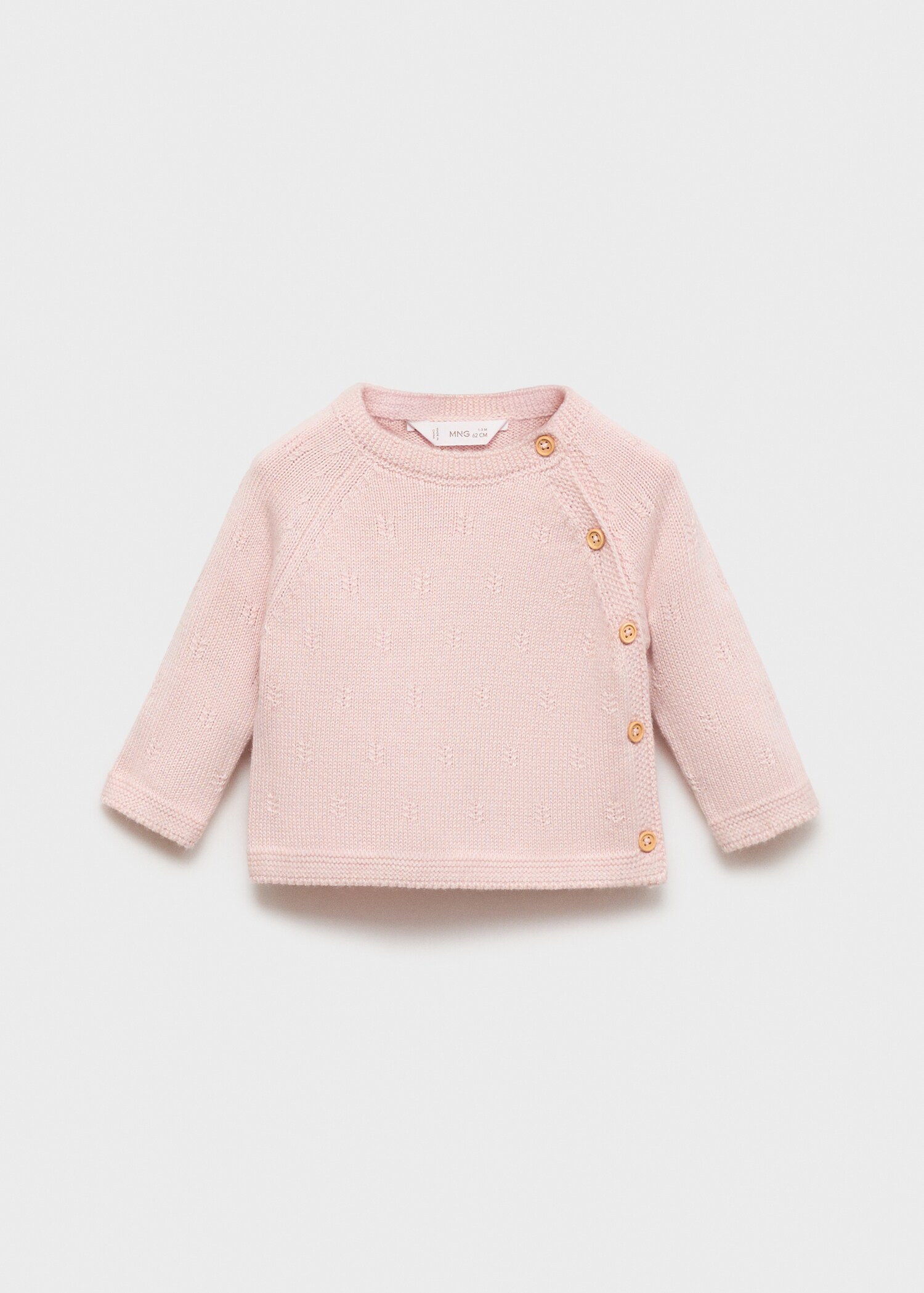 Pull-over maille détail boutons - Article sans modèle